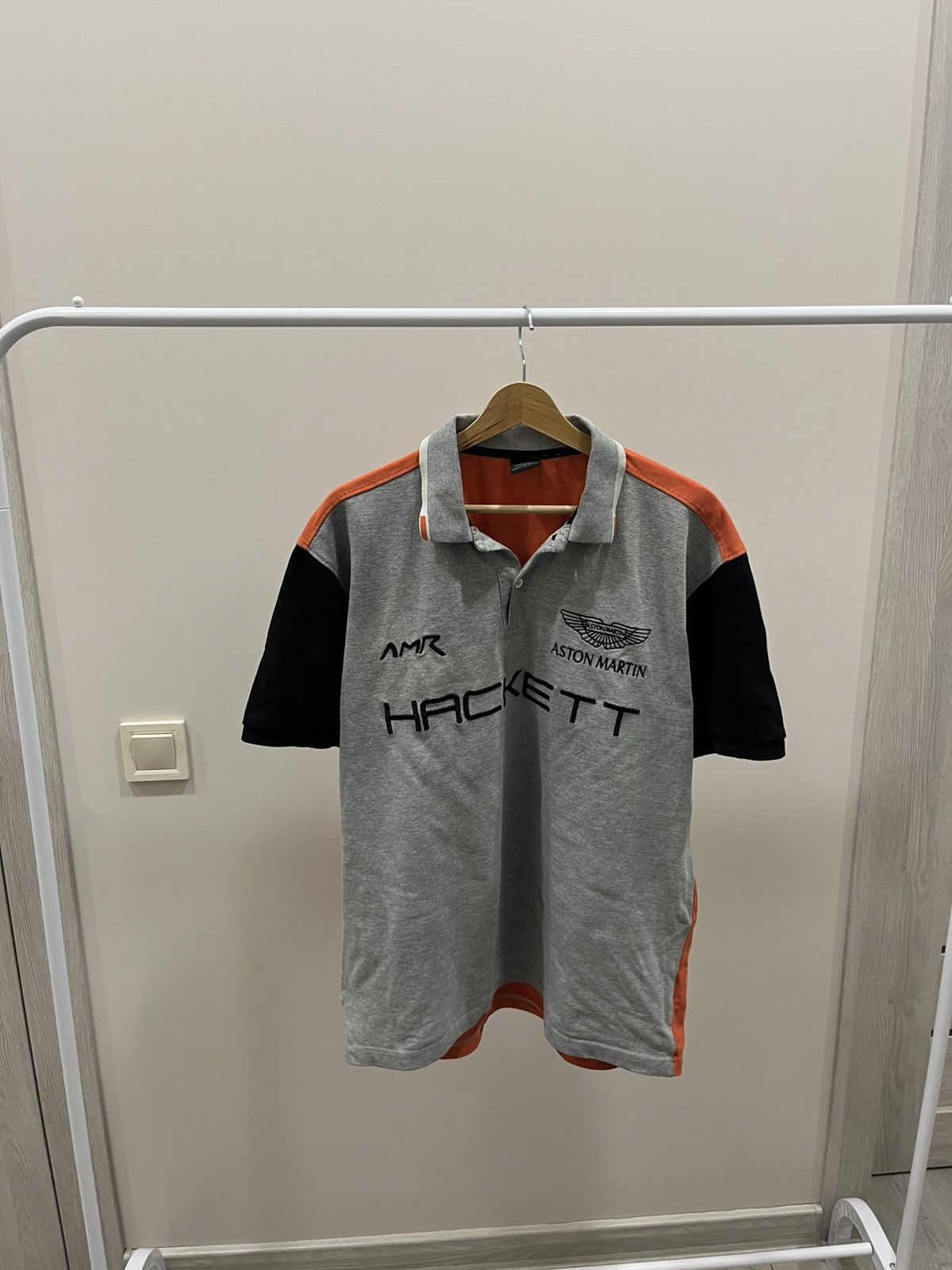 Hackett Hackett Aston Martin England Racing Polos t-shirt Size US L / EU 52-54 / 3 - 1 Thumbnail