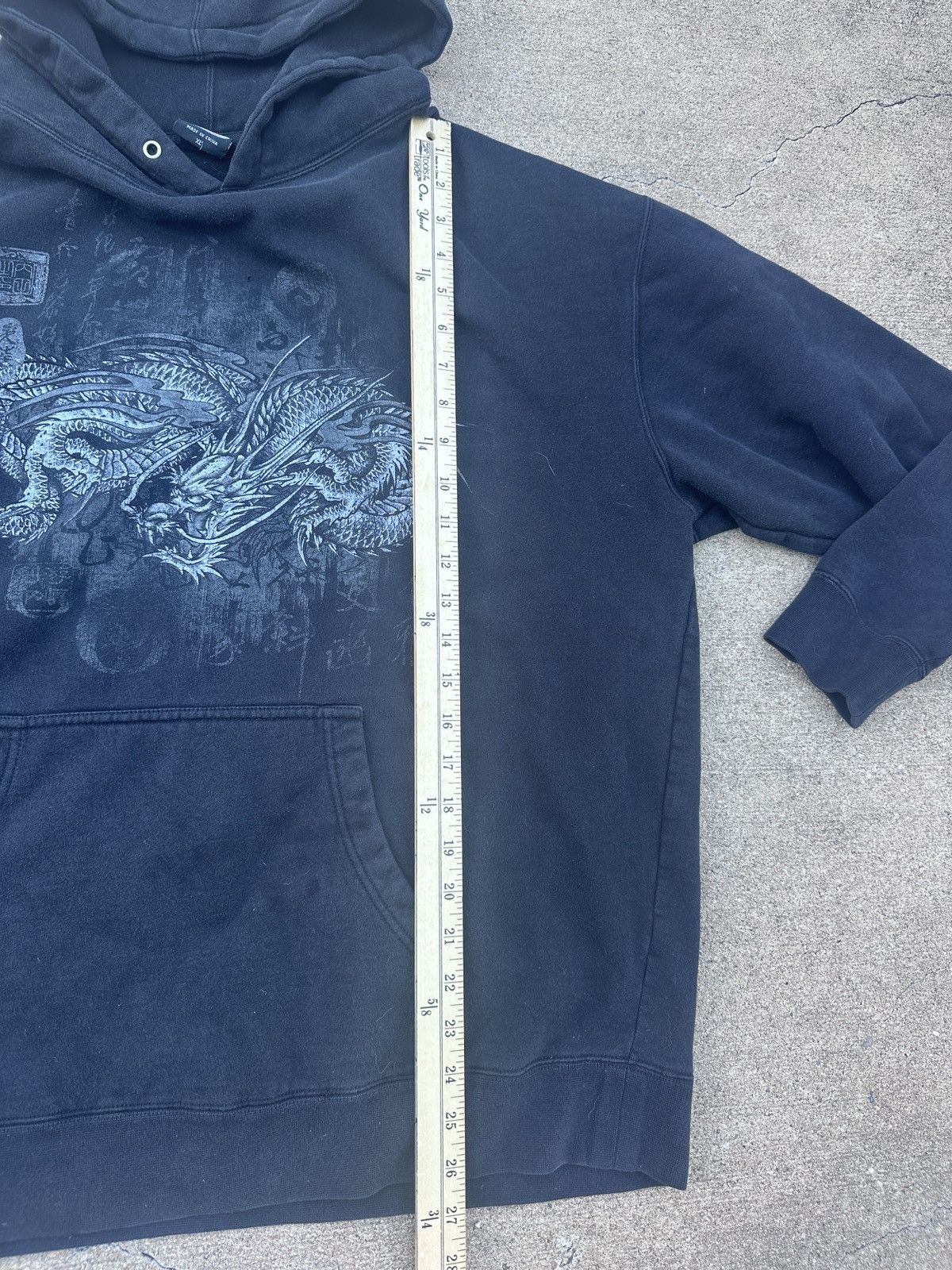 Japanese Brand × Vintage insane vintage japanese dragon hoodie Size US XL / EU 56 / 4 - 5 Thumbnail