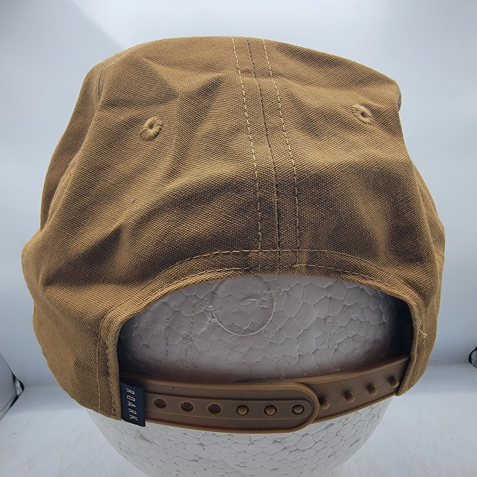 Roark Roark Mens Brown Messenger 5 Panel Snapback Hat Outdoors Cas Size ONE SIZE - 3 Thumbnail