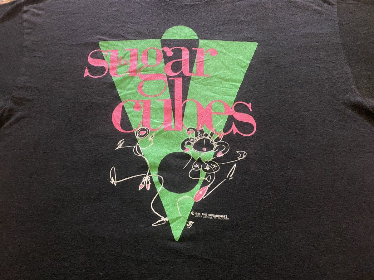 Band Tees × Tour Tee × Vintage Vintage 80s THE SUGAR CUBES BJORK 