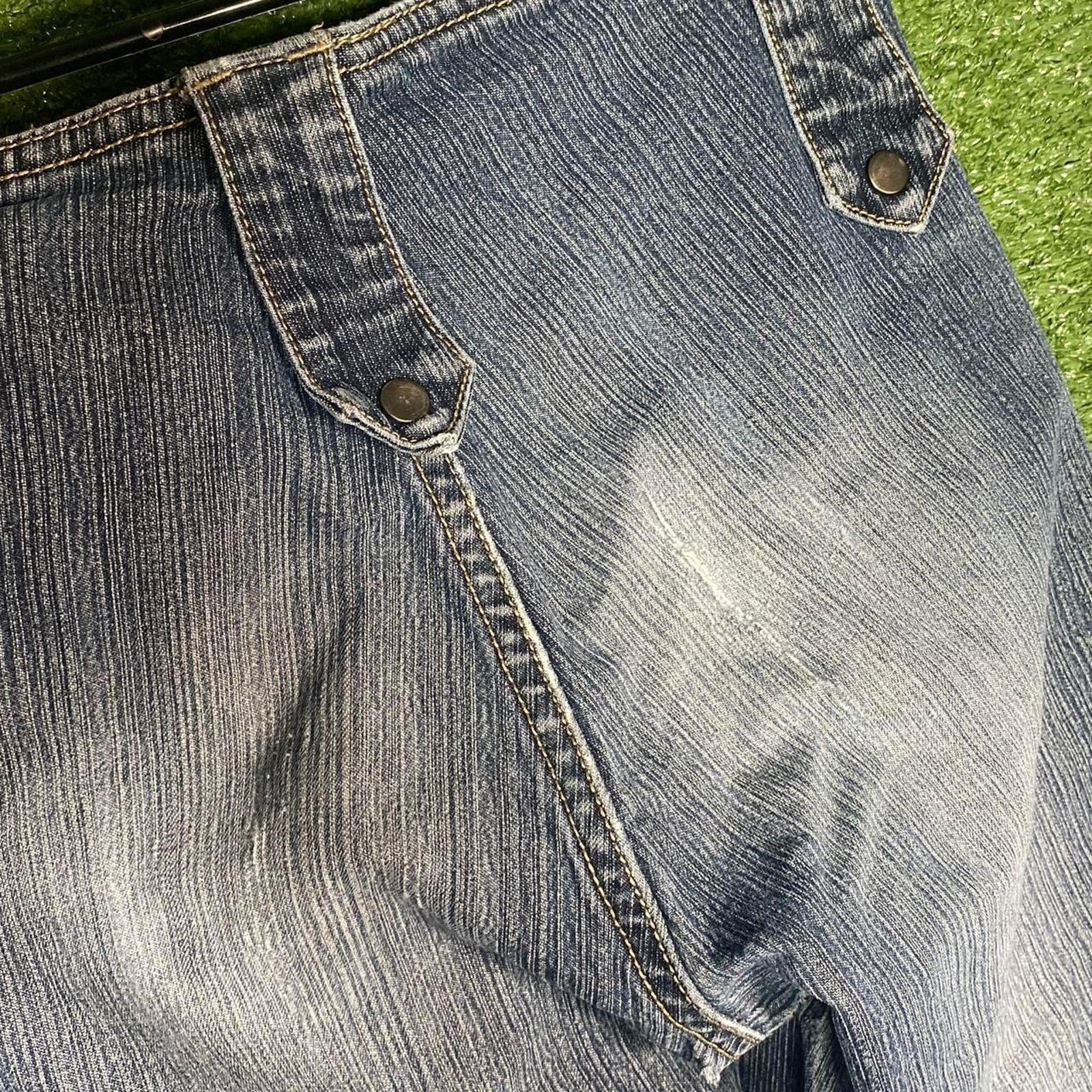 Other Vintage z cavaricci flare Jeans Size 34" / US 12 / IT 48 - 4 Thumbnail