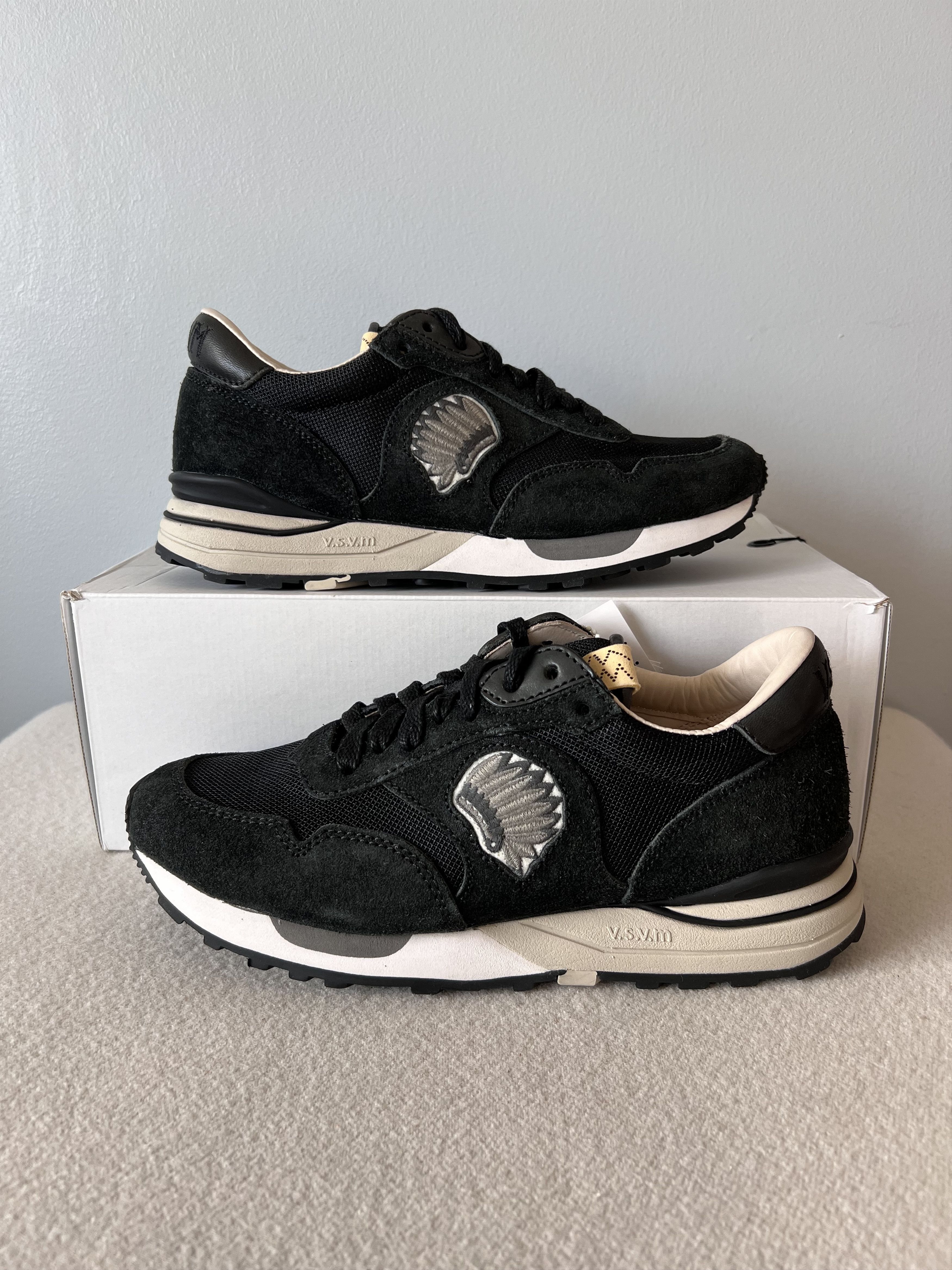 Visvim Visvim Roland Jogger Sneakers in Black Suede Size US 8 / EU 41 - 2 Thumbnail