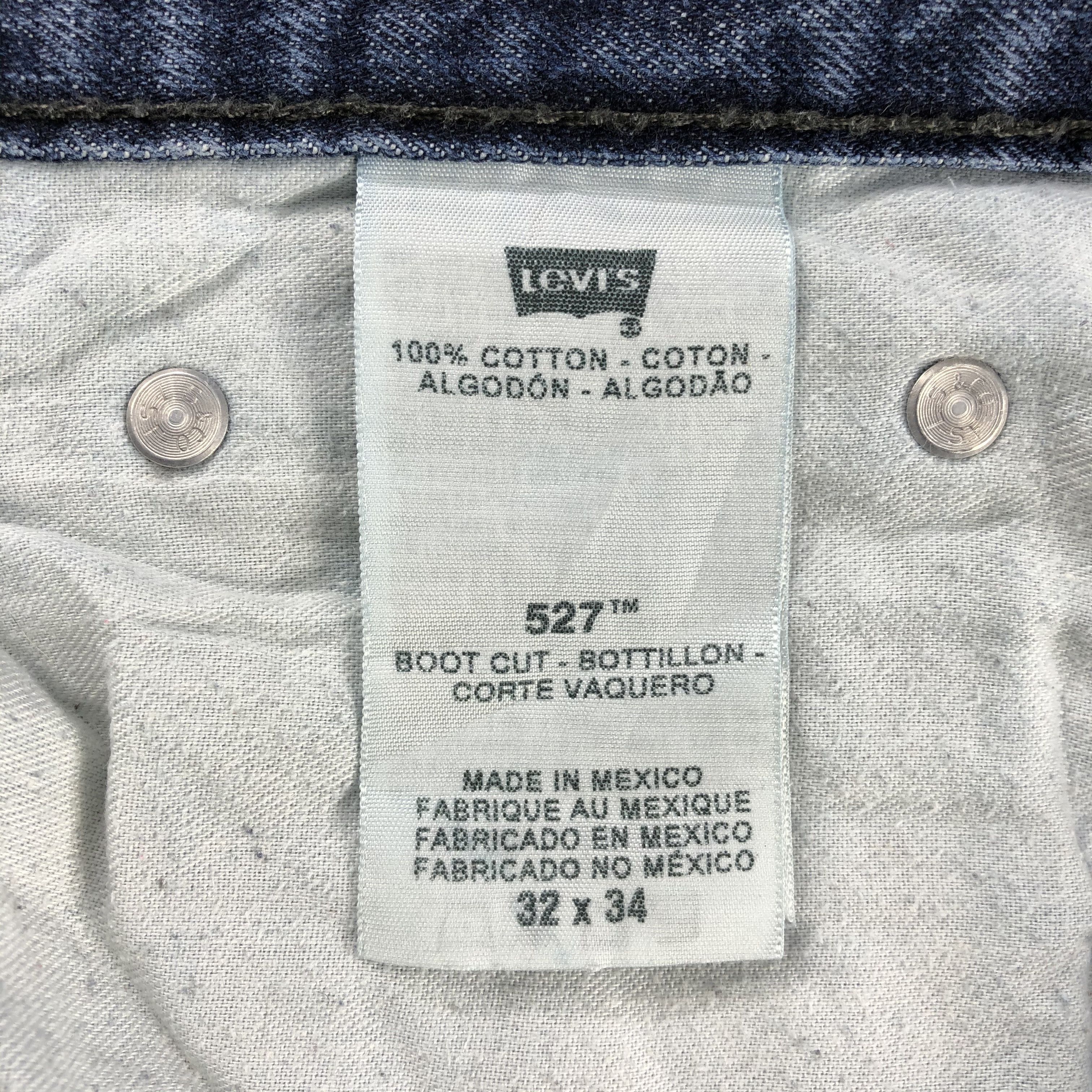 Levi's × Vintage Vintage Blue Wash Levis 527 Flare Jeans-JM3015 Size US 34 / EU 50 - 12 Thumbnail