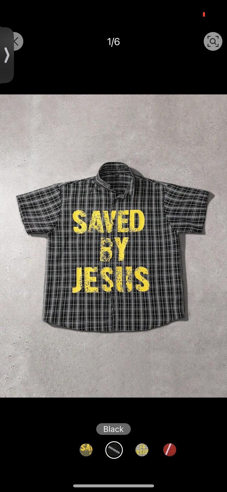 Japanese Brand × Vintage Saved by Jesus Tee Size US L / EU 52-54 / 3 - 1 Thumbnail