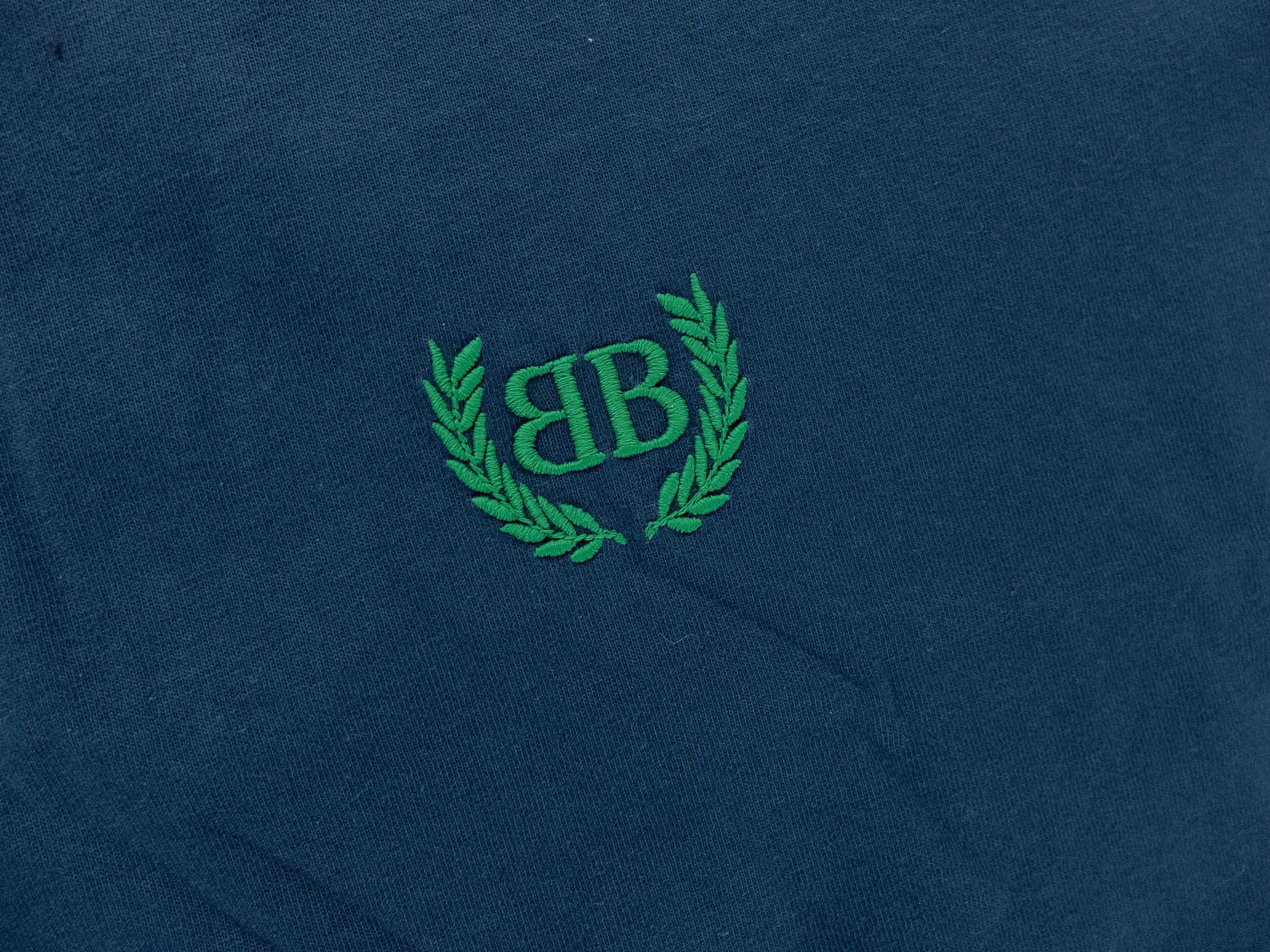 Balenciaga BALENCIAGA Laurel BB logo blue oversize t-shirt Size Large Size US L / EU 52-54 / 3 - 5 Thumbnail