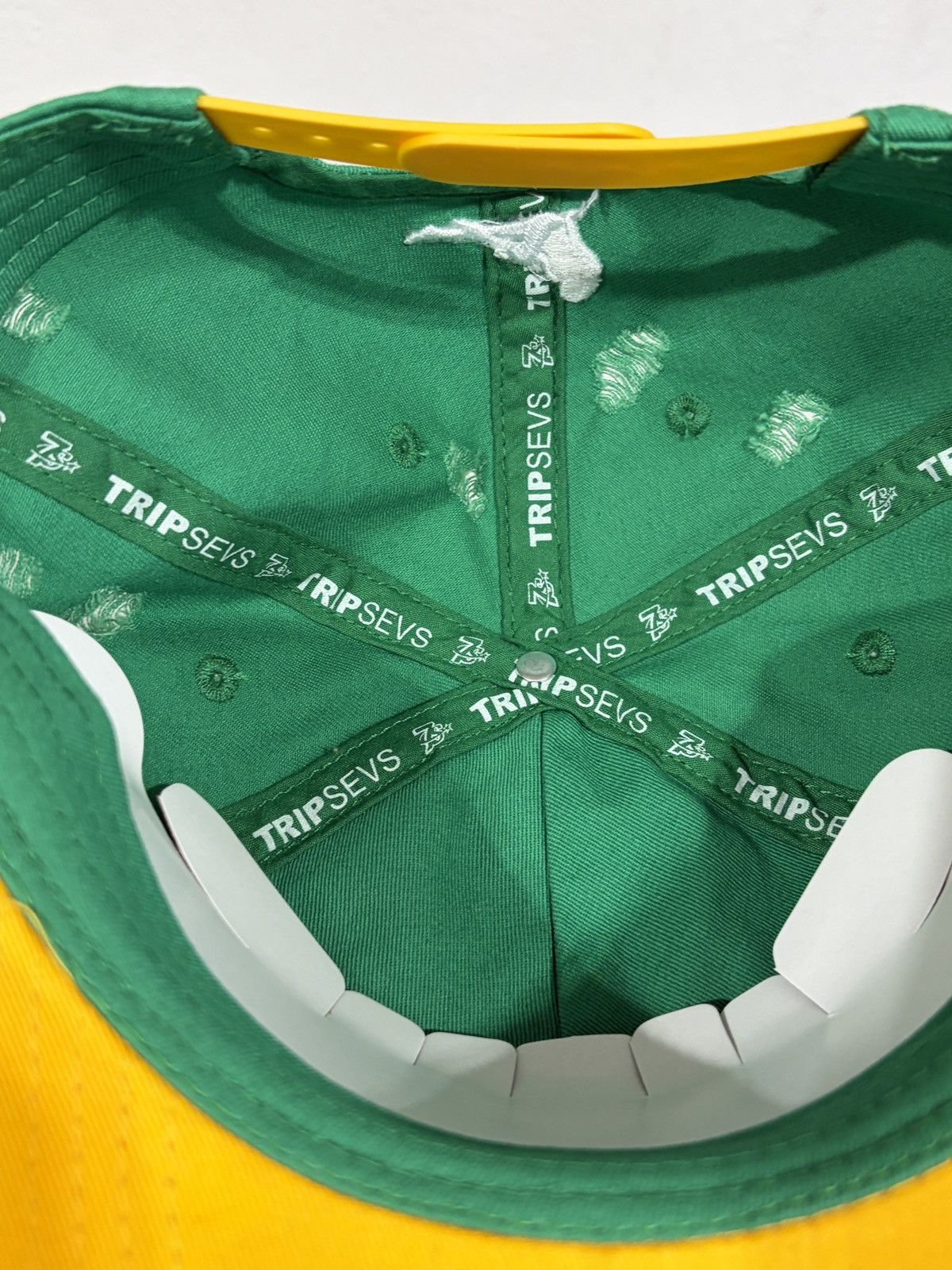 TRIPLE SEVENS Triple Sevens Green/Yellow Cap Size ONE SIZE - 5 Thumbnail