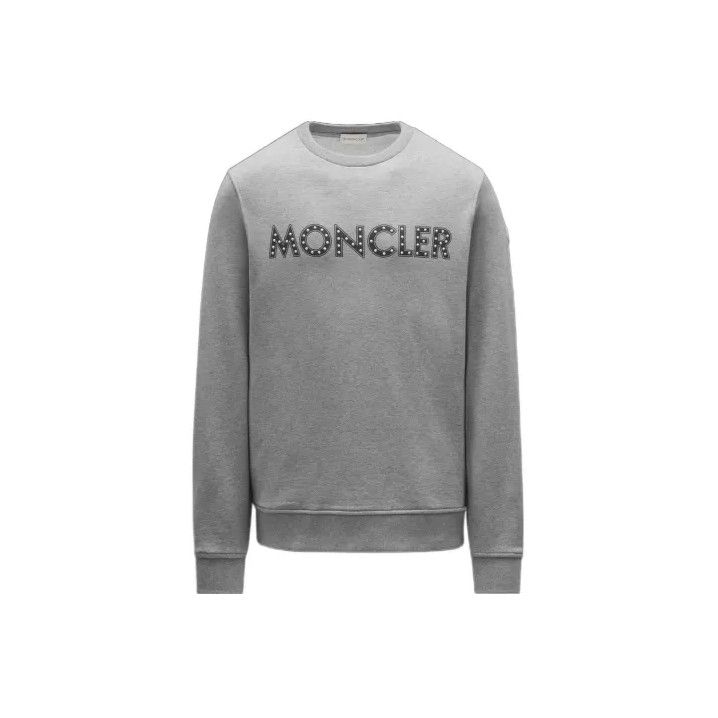 Moncler Moncler FW22 Men's Logo Print Crewneck Sweatshirt Size US XL / EU 56 / 4 - 1 Thumbnail