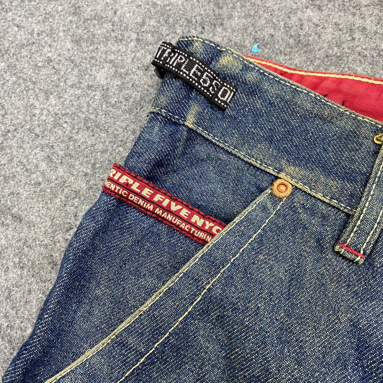 Triple 5 Soul 💥Best Offer💥Vintage Triple 5 Soul Baggy Denim Size US 32 / EU 48 - 15 Thumbnail