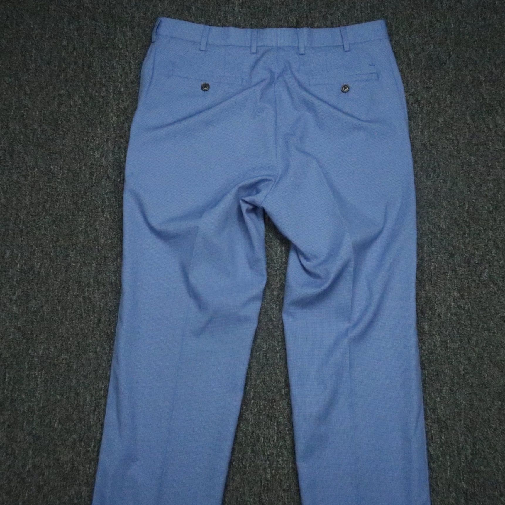 Peter Millar Peter Millar Pants Men 34x33 Blue Plaid Tech Performance Wicking Trouser Size US 34 / EU 50 - 5 Thumbnail