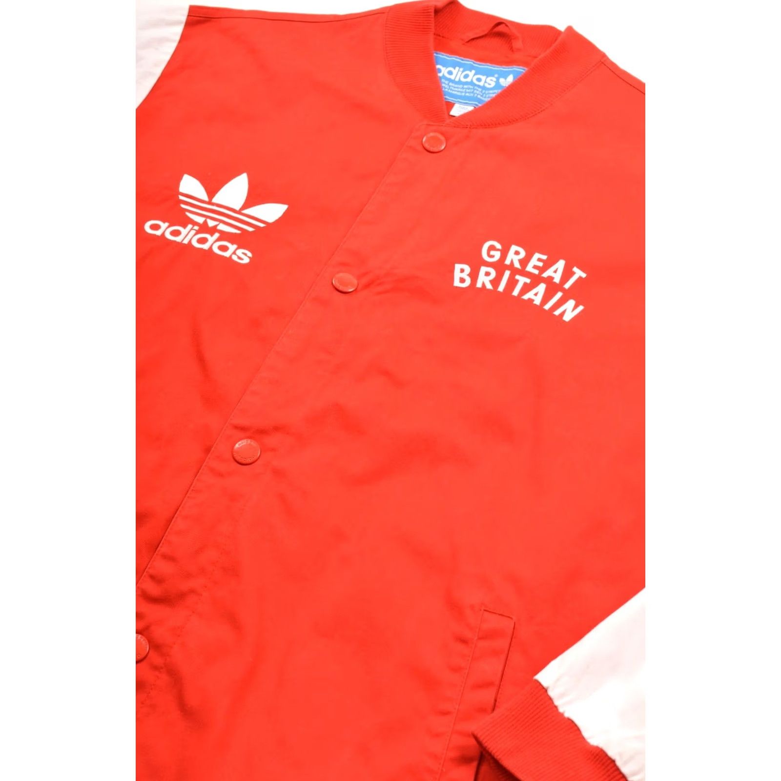Adidas Adidas Originals Great Britain 2012 Olympic Jacket W65106 XL Red Mens Track Jacket Size US XL / EU 56 / 4 - 2 Thumbnail
