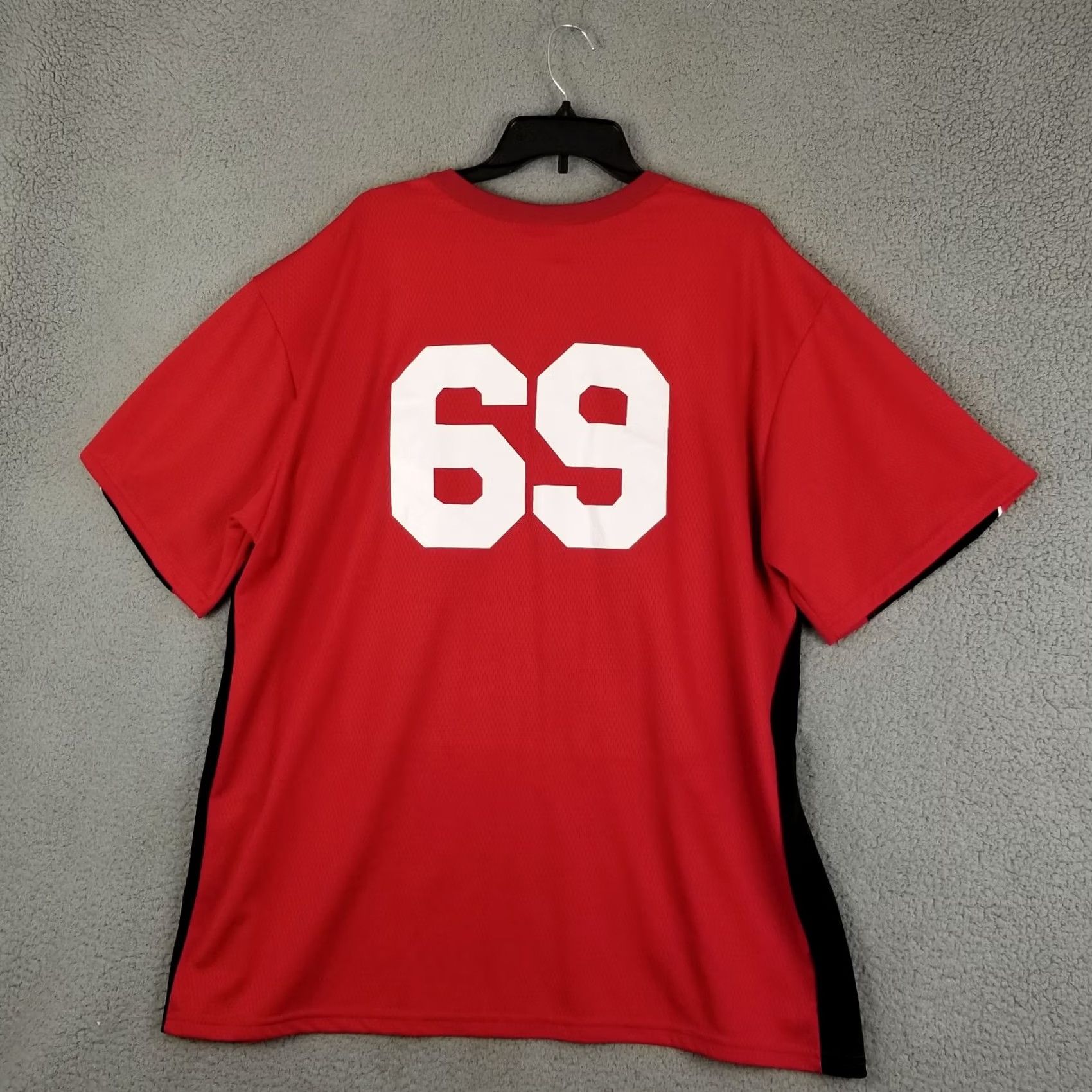 Vintage OREGON MAFIA BASEBALL JERSEY Men 2XL Shirt Red Vintage Skull Tribal 69 XXL Baseball Jersey Shirt Mens Size US XXL / EU 58 / 5 - 2 Thumbnail