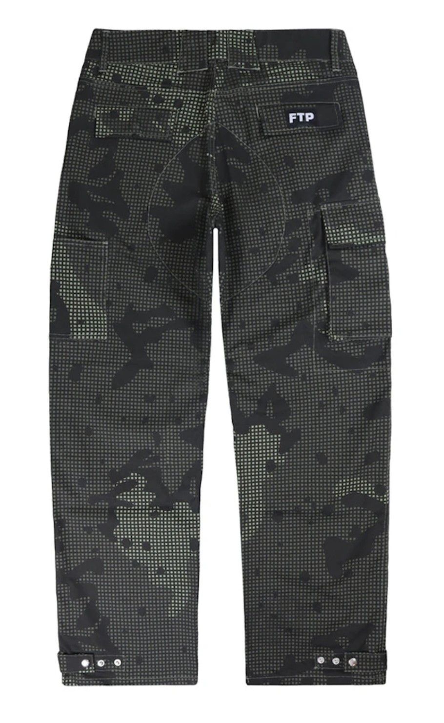 Fuck The Population FTP SURPLUS CARGO PANTS (night camo