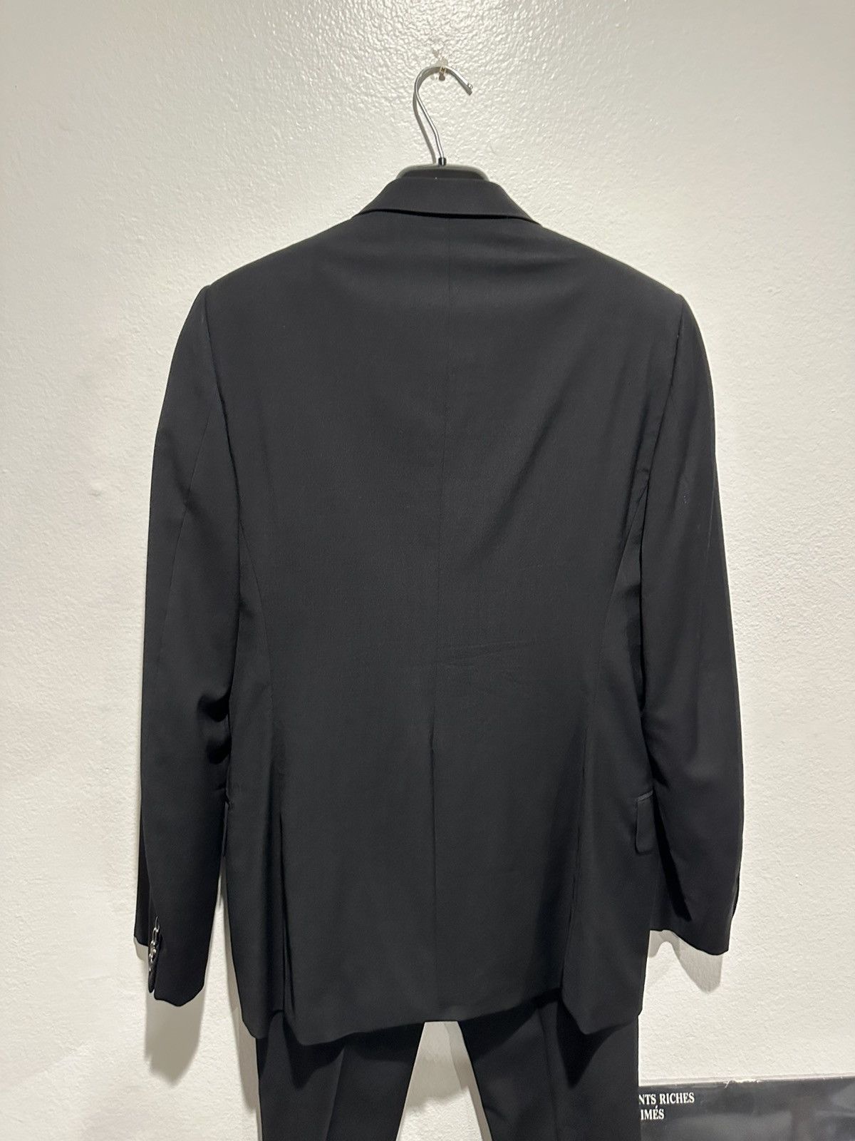 Dior × Hedi Slimane SS04 Strip 2 Button Blazer Suit 48 Size 48R - 4 Thumbnail