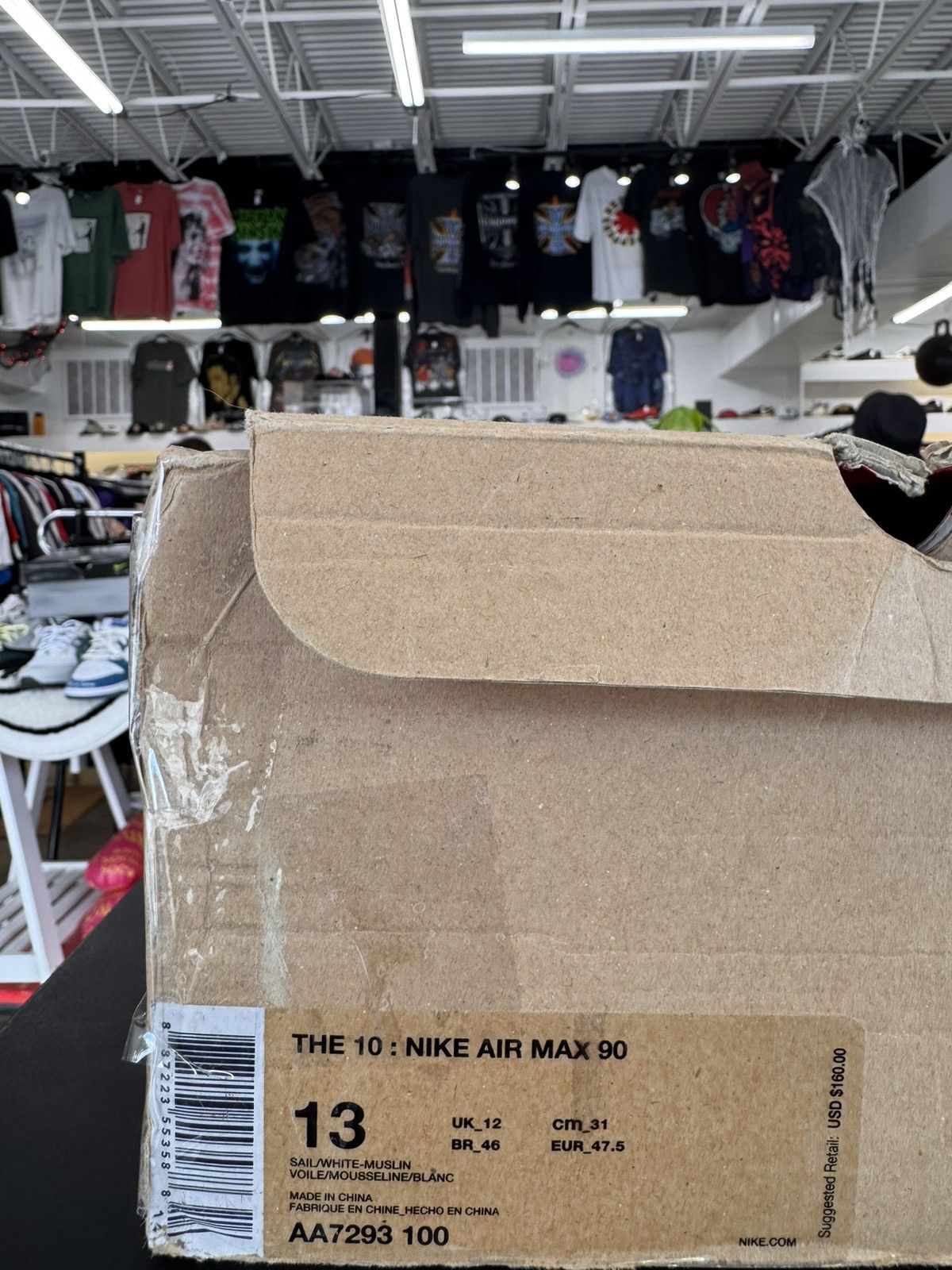 Nike × Off-White Nike Air Max 90 Off-White Size 13 (2017) Size US 13 / EU 46 - 14 Thumbnail