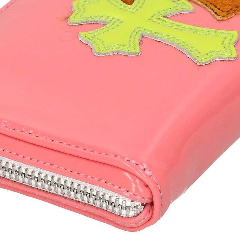 Chrome Hearts Chrome Hearts Pink Patent Leather Wallet Size ONE SIZE - 5 Thumbnail