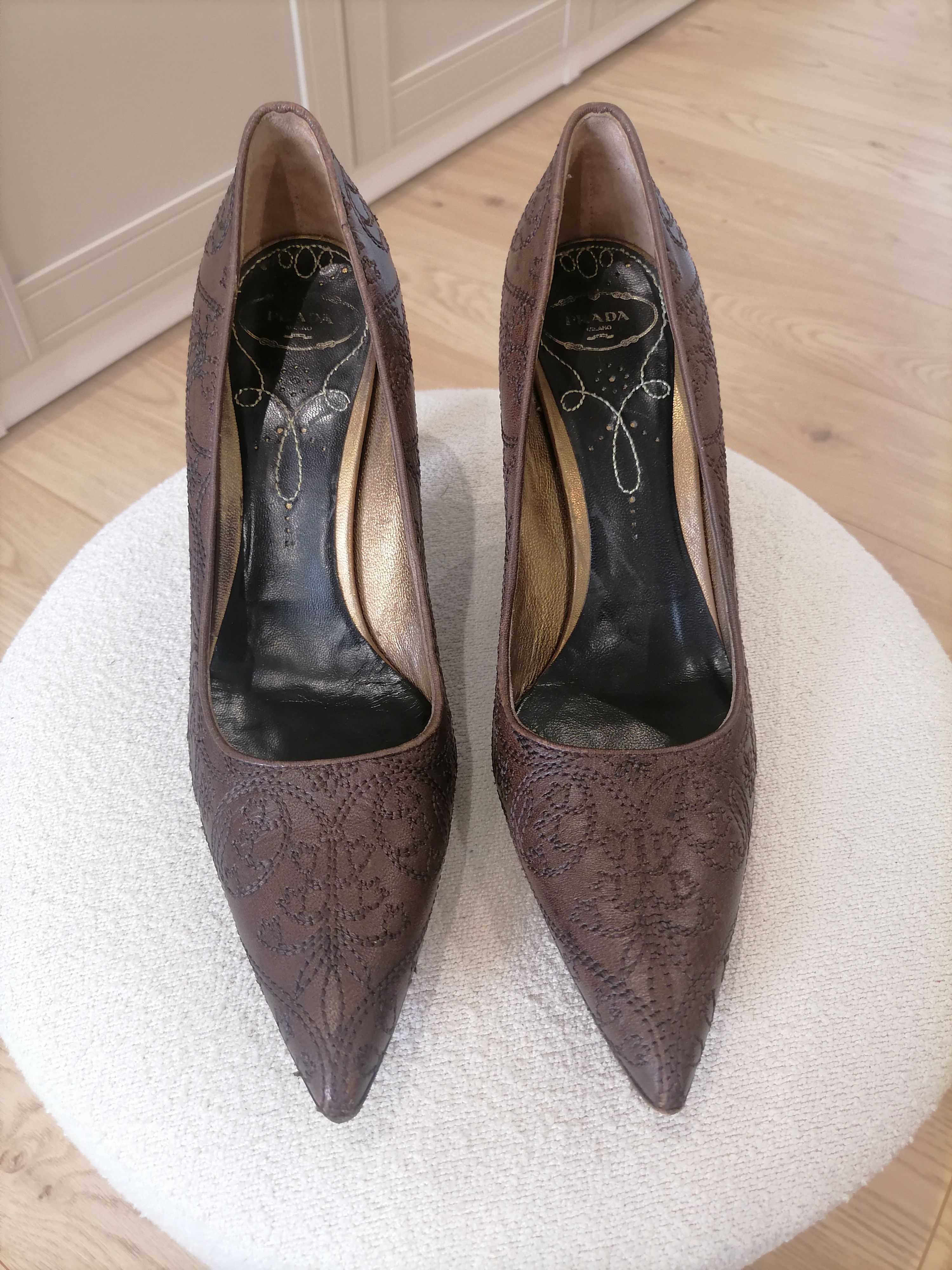Prada Vintage Prada leather boots Size US 8 / IT 38 - 6 Thumbnail