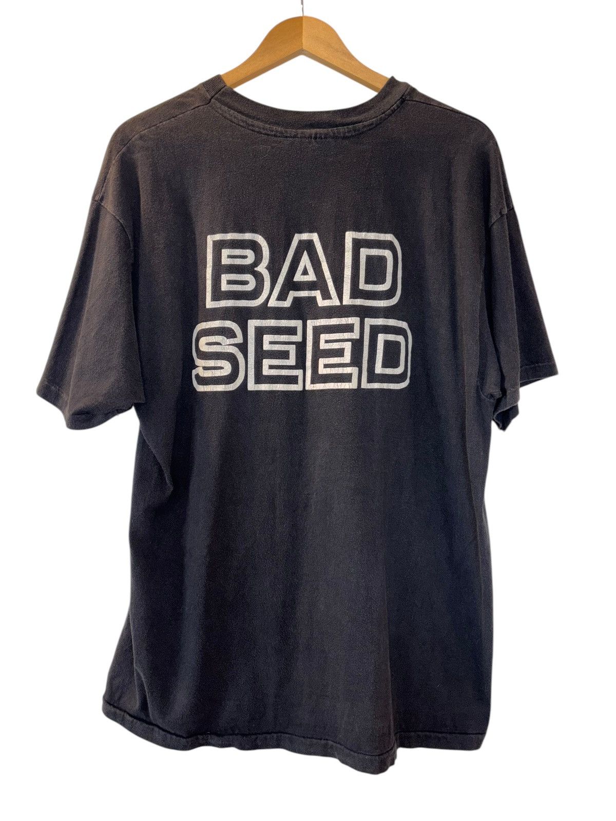 Band Tees × Hanes × Vintage Vintage 90s Bone Circus Bad Seed Band T-Shirt Size US XL / EU 56 / 4 - 2 Thumbnail
