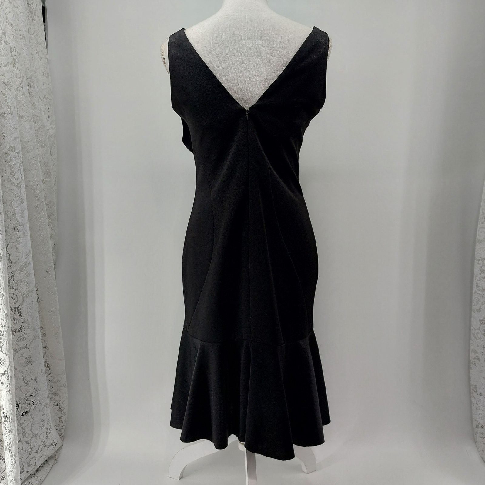 Other Jay x Jay Godfrey Little Cocktail Black Dress Size 6 Ruffles Size M / US 6-8 / IT 42-44 - 4 Thumbnail