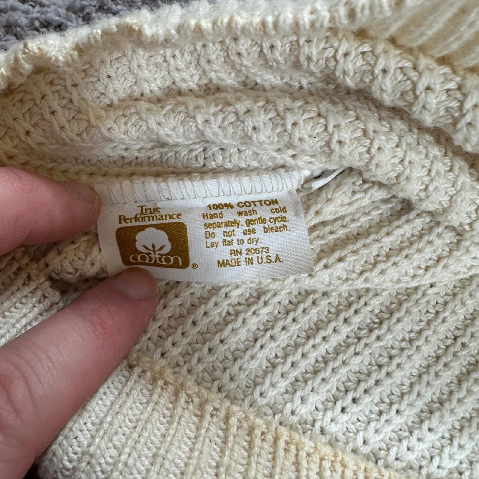 Other Vintage McBriar Sports Illustrated Sweater Mens S Cream Size US S / EU 44-46 / 1 - 6 Thumbnail