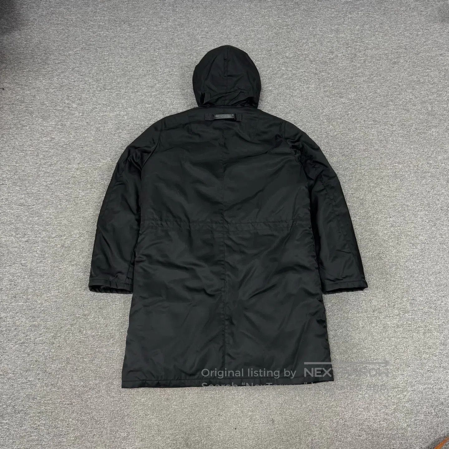 Prada Prada lining fabric is removable; long, hooded parka coat. Size US M / EU 48-50 / 2 - 3 Thumbnail