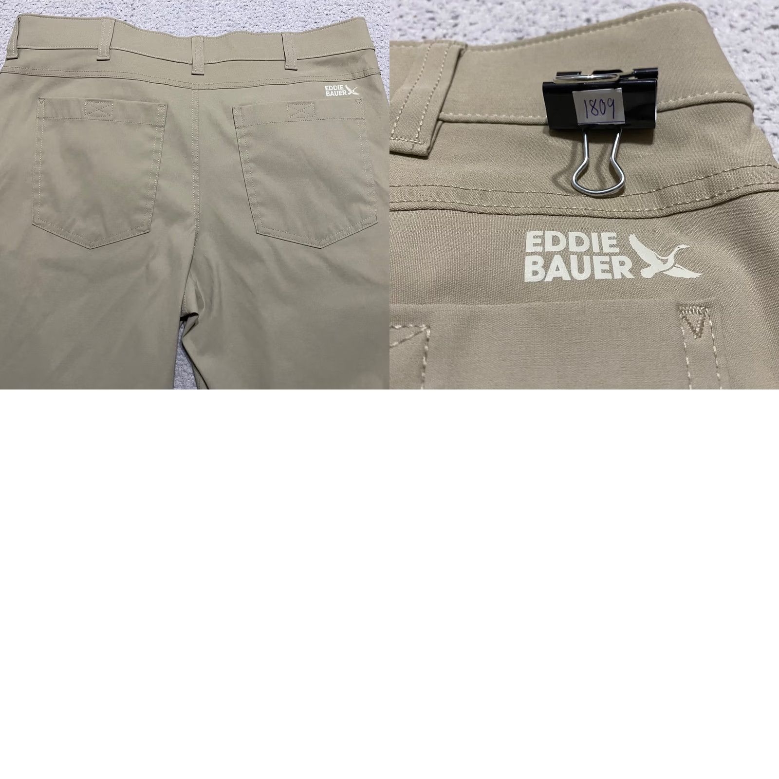 Eddie Bauer Eddie Bauer Mens Pants Beige 36x32 Straight Chino Cargo 5-Pocket Regular Nylon Spandex Outdoor Hiking Rainer Tech Casual Travel Womens Mens Boys Girls Size US 36 / EU 52 - 9 Thumbnail