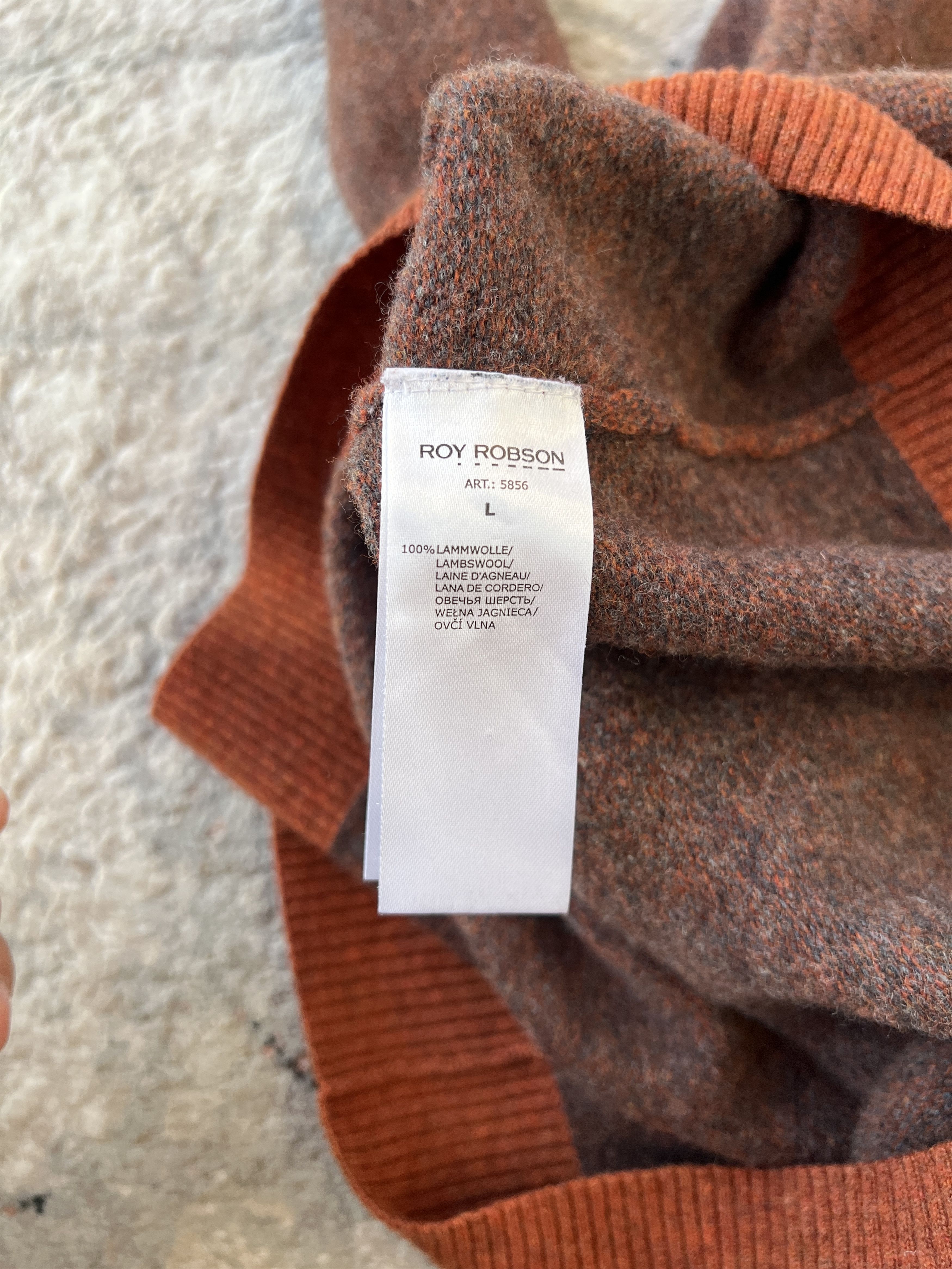 Other Roy Robson Wool Sweater Size US L / EU 52-54 / 3 - 5 Thumbnail