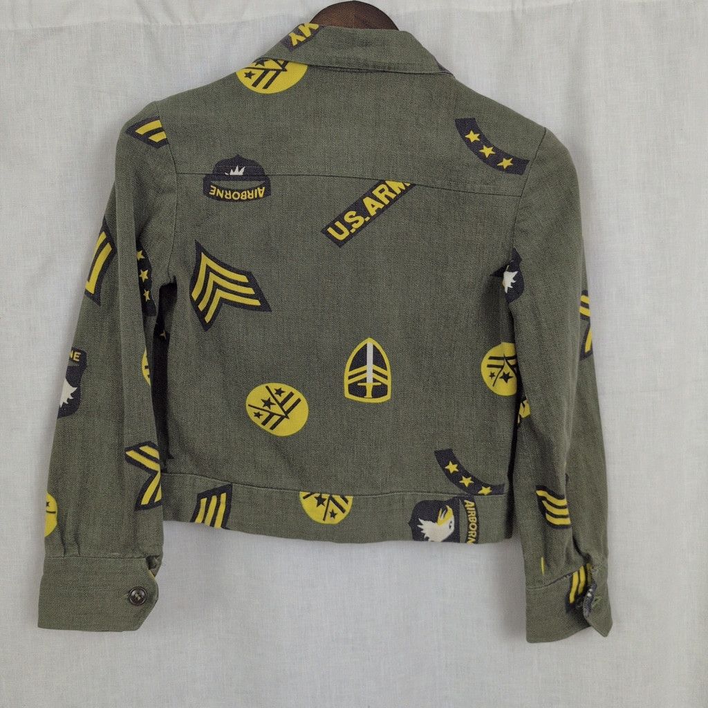 Vintage Vintage handmade Army Airborne ZIp Up Canvas jacket Size XS / US 0-2 / IT 36-38 - 10 Thumbnail