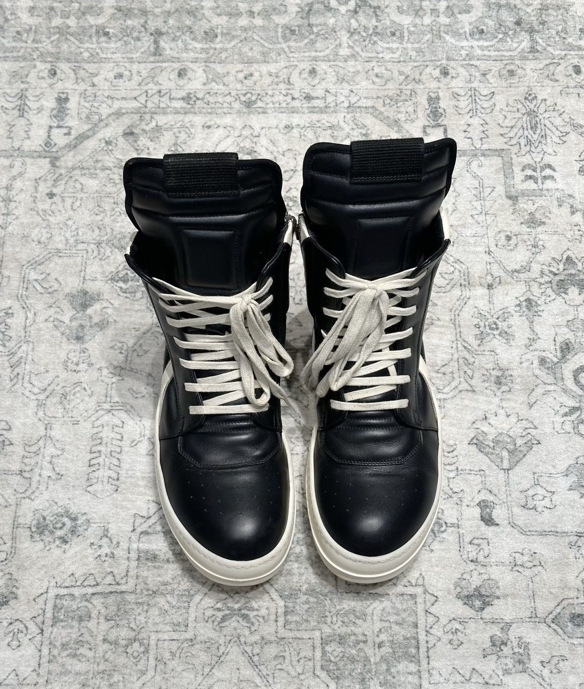 d*7様 rick owens rubber performa Geobask Rick Owens Rick owens performa rubber tapes geobasket in black