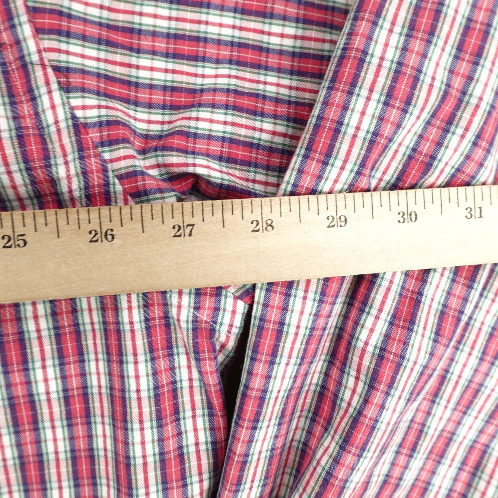 Ralph Lauren VINTAGE Ralph Lauren Shirt XL Red Plaid Button Up Pony Logo 90s Classic Retro Mens Size US XL / EU 56 / 4 - 6 Thumbnail