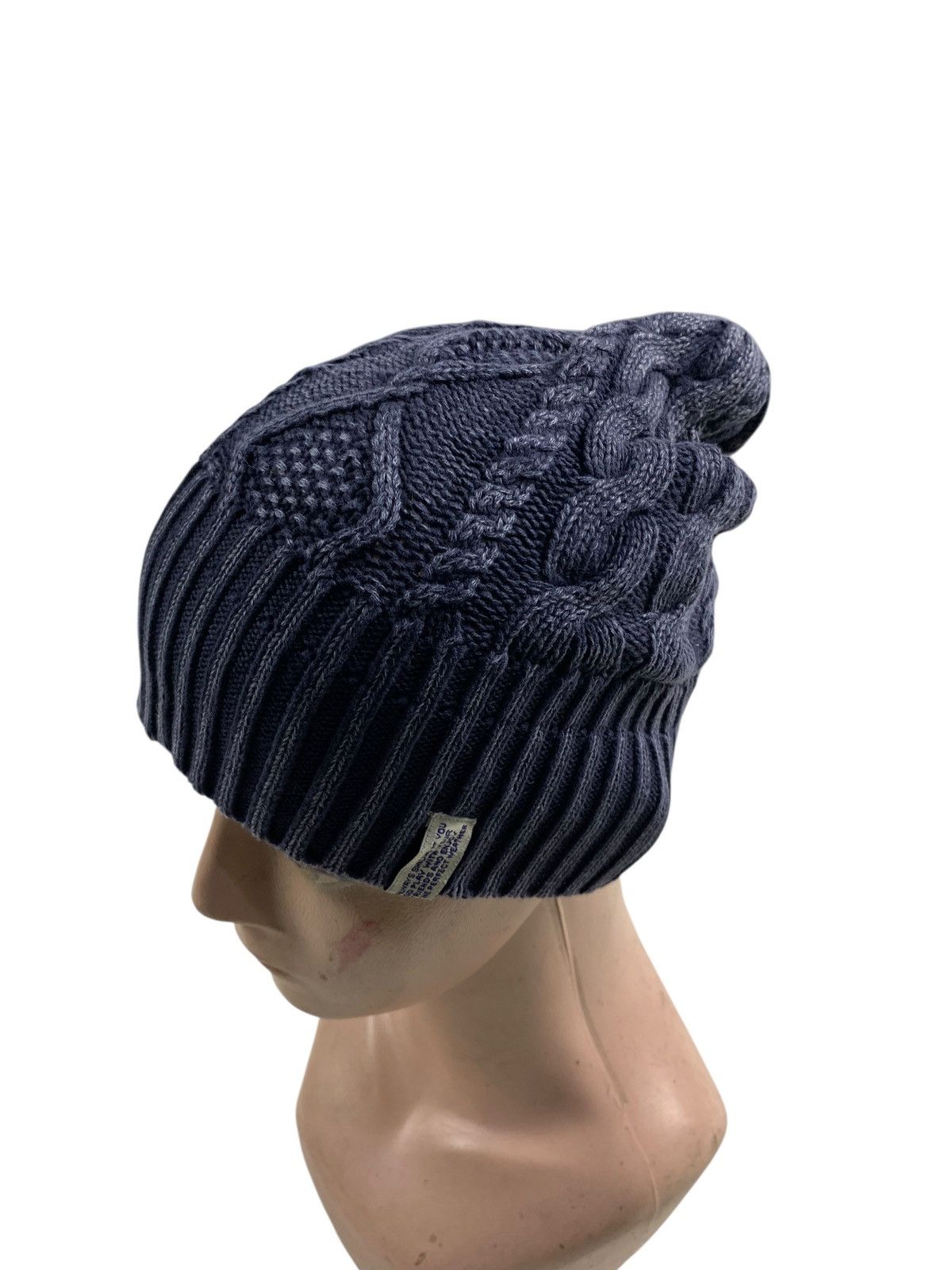 Kapital Breeze Crochet knitted wash beanie hats rare Size ONE SIZE - 3 Thumbnail