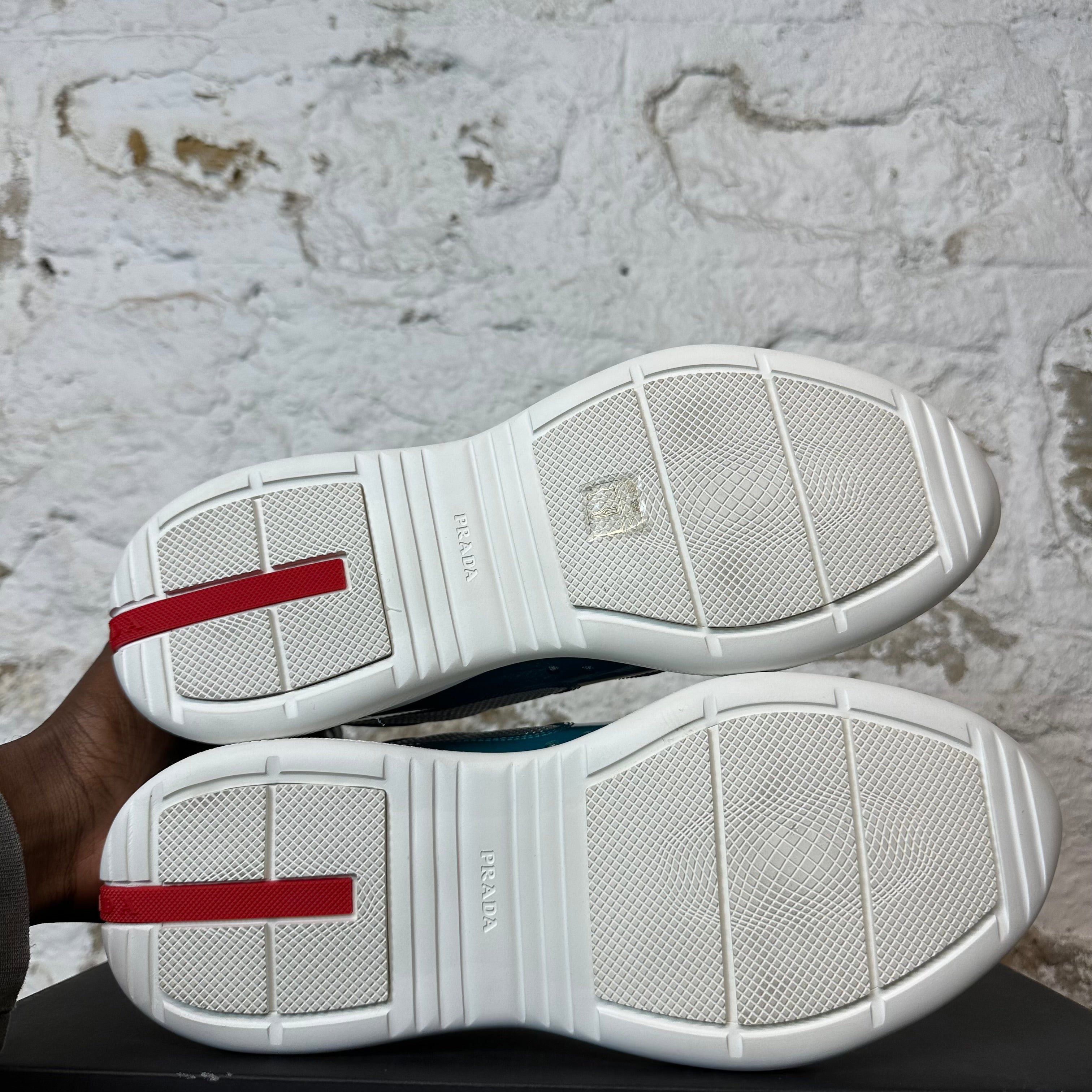 Prada Prada Americas Cup Laguna Patent Sneaker Size 8.5 NEW Size US 8.5 / EU 41-42 - 6 Thumbnail