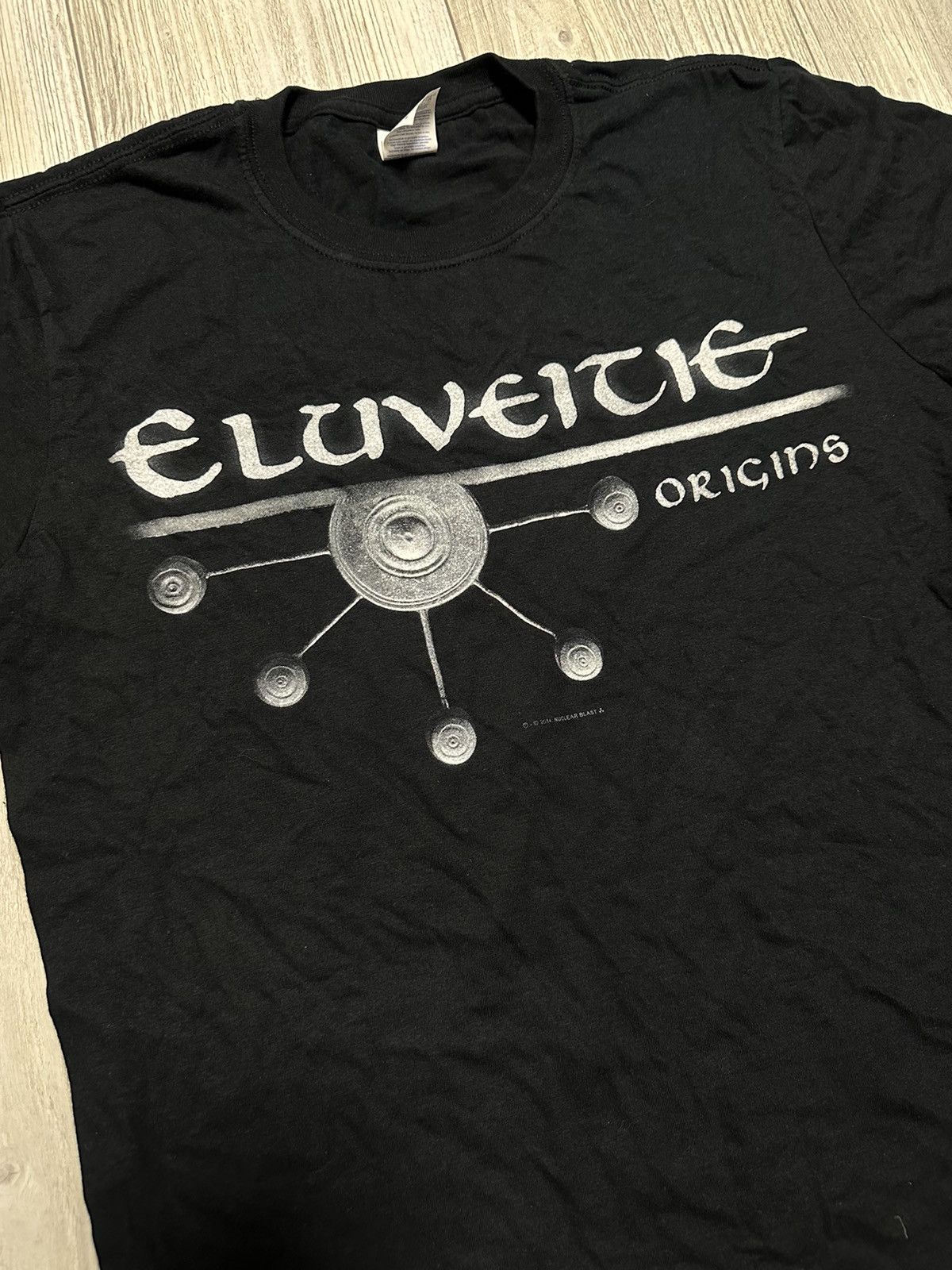 Band Tees Vintage Y2K Eluveitie 2014 Rock Band Overprinted Metal Tee Size US M / EU 48-50 / 2 - 2 Thumbnail