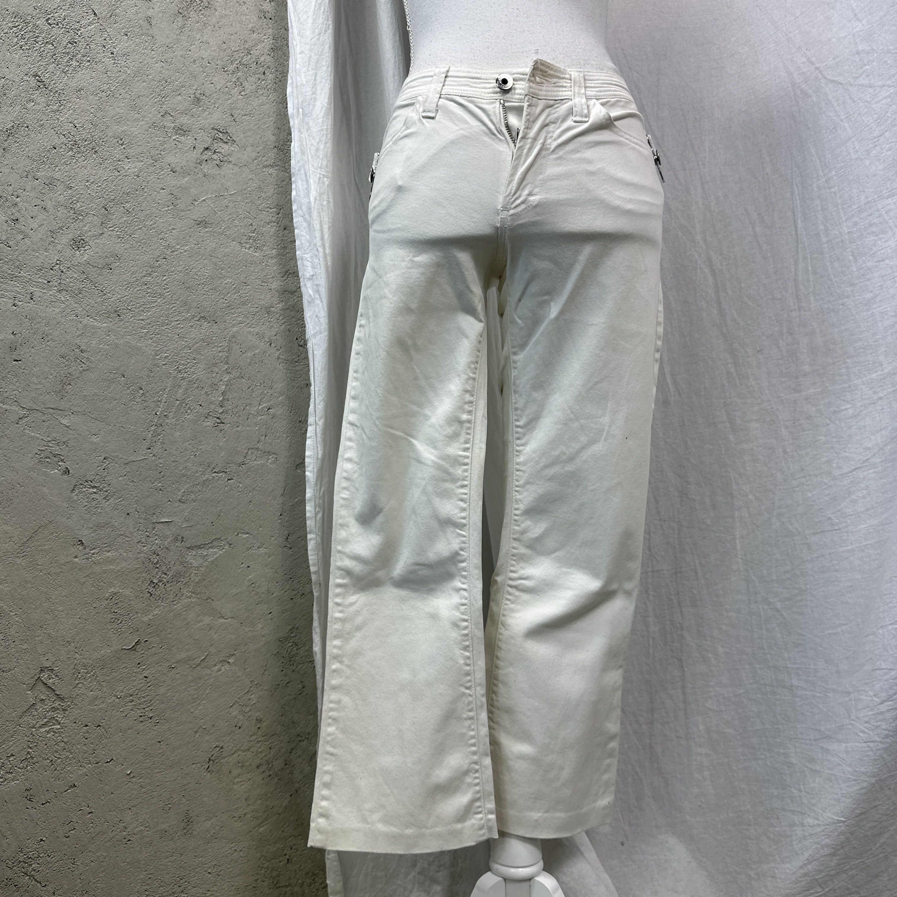 Dolce & Gabbana Vintage Old Money Capri Dolce & Gabbana Bondage Pants 00s Size 24" / US 00 / IT 34 - 3 Thumbnail