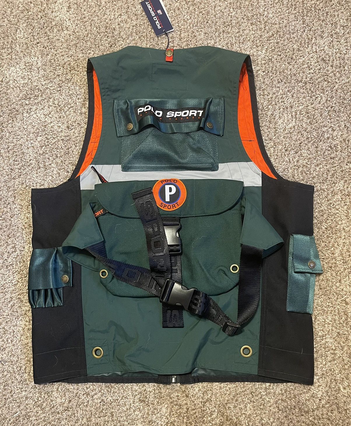 Polo Ralph Lauren Polo ralph lauren sportsman vest stadium 1992 snow beach Size US M / EU 48-50 / 2 - 2 Thumbnail
