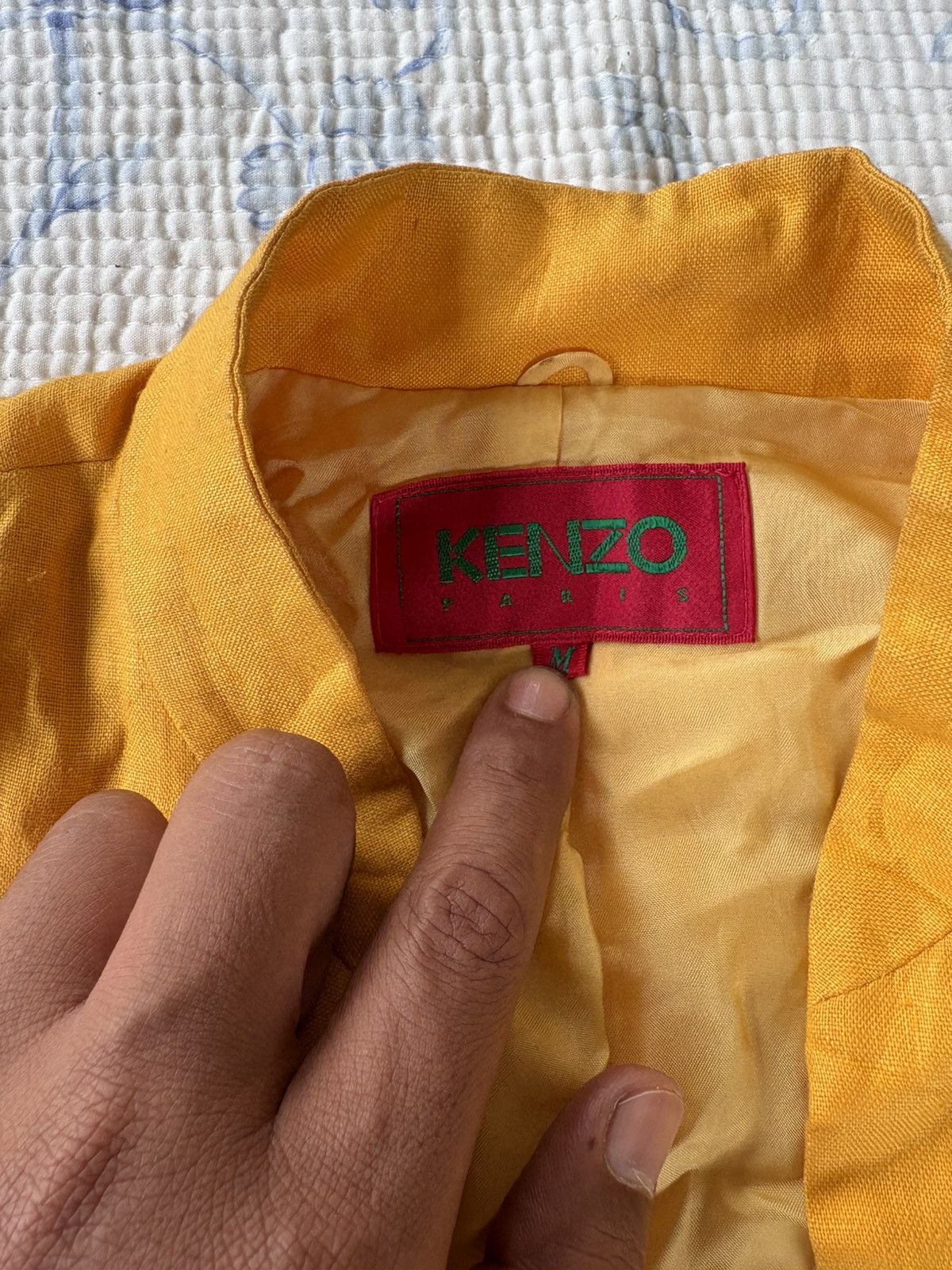 Kenzo Kenzo Cropped Embroidered Floral Buttonless Jacket Size US M / EU 48-50 / 2 - 11 Thumbnail