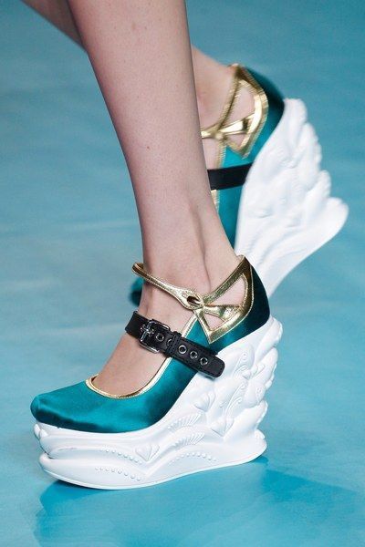 Miu Miu Miu miu runway fairy ballet heels Size US 7 / IT 37 - 2 Thumbnail