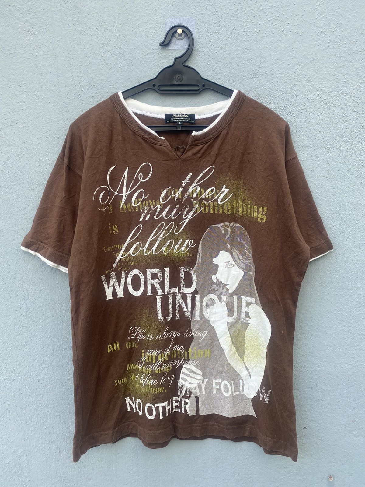 14th Addiction × Affliction × JNCO Vintage y2k Bossy Hill Sexy Girl Poem Sedionaries Tshirt Size US L / EU 52-54 / 3 - 1 Thumbnail