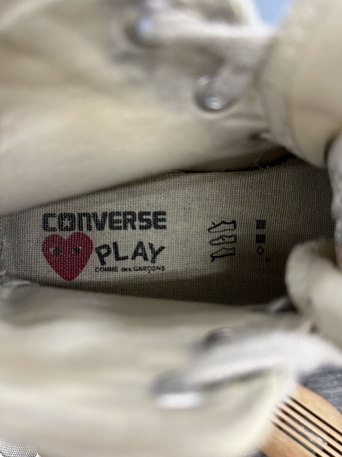 Comme des Garcons × Converse Comme des Garcons Play Converse Chuck 70 High Size US 6.5 / IT 36.5 - 7 Thumbnail
