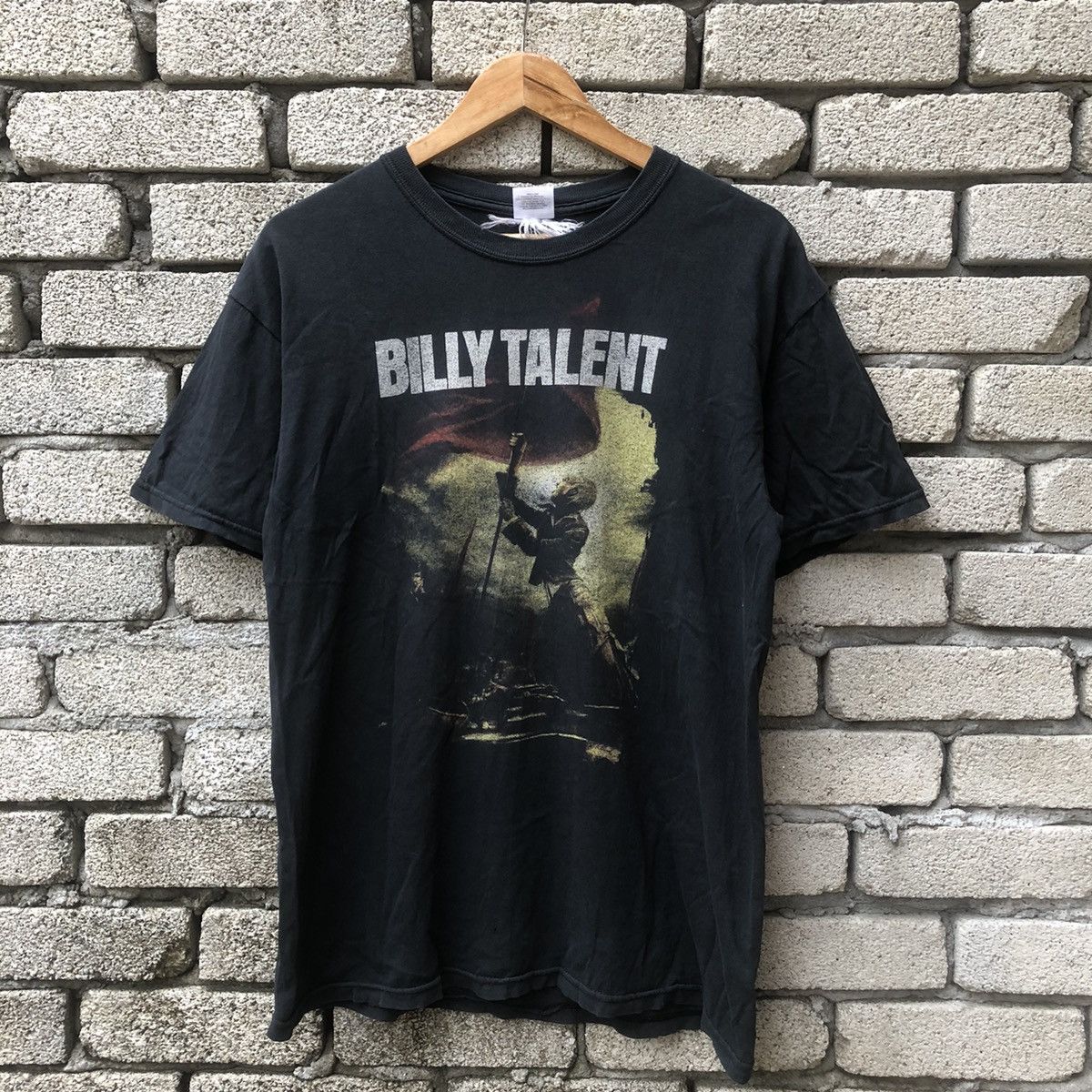Band Tees × Vintage Billy Talent Red Flag Tee 2006 Size US L / EU 52-54 / 3 - 1 Thumbnail
