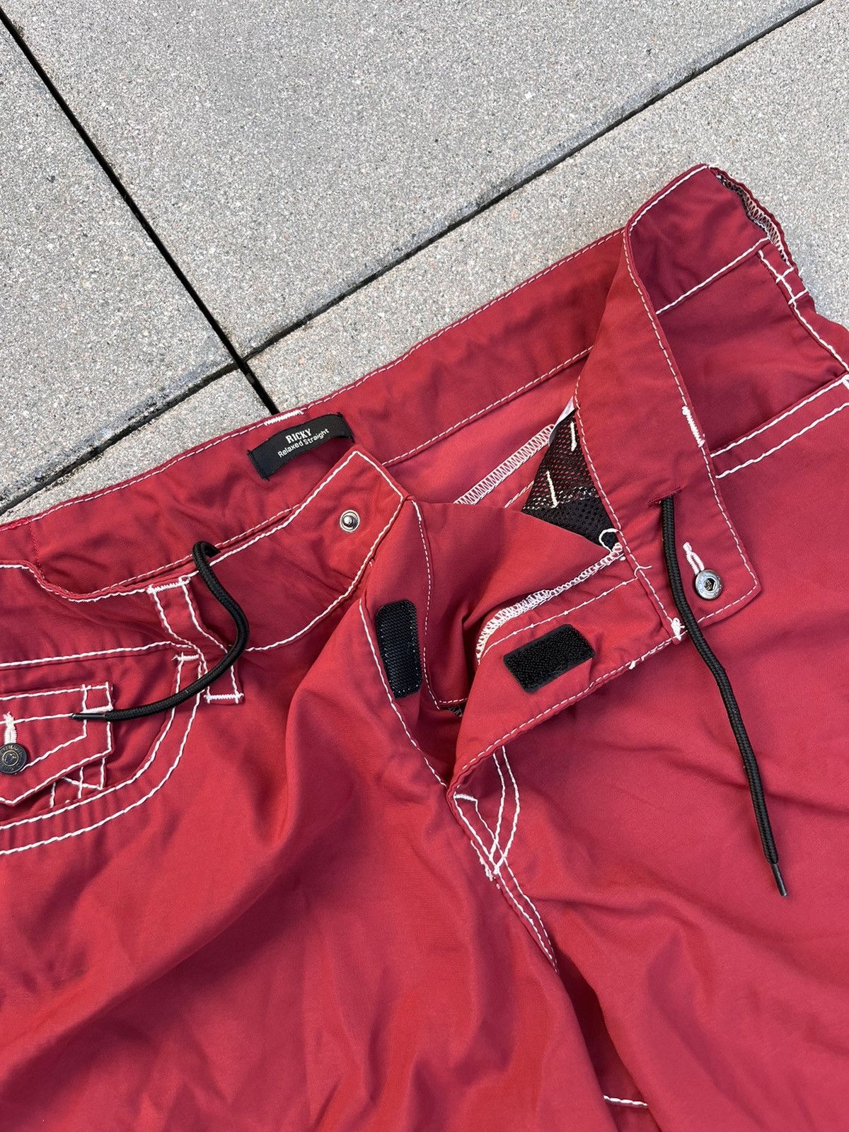 Japanese Brand Vintage True Religion Japanese Y2K Crazy Shorts Size US 38 / EU 54 - 6 Thumbnail