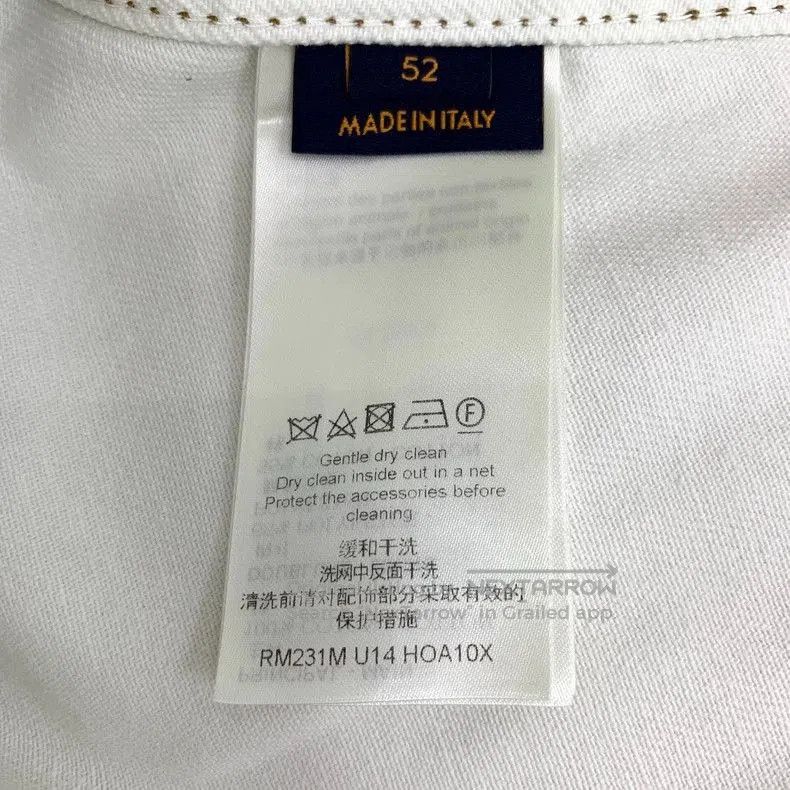 Louis Vuitton Louis Vuitton Tie-Dye Logo Denim Jacket. Size US L / EU 52-54 / 3 - 7 Thumbnail
