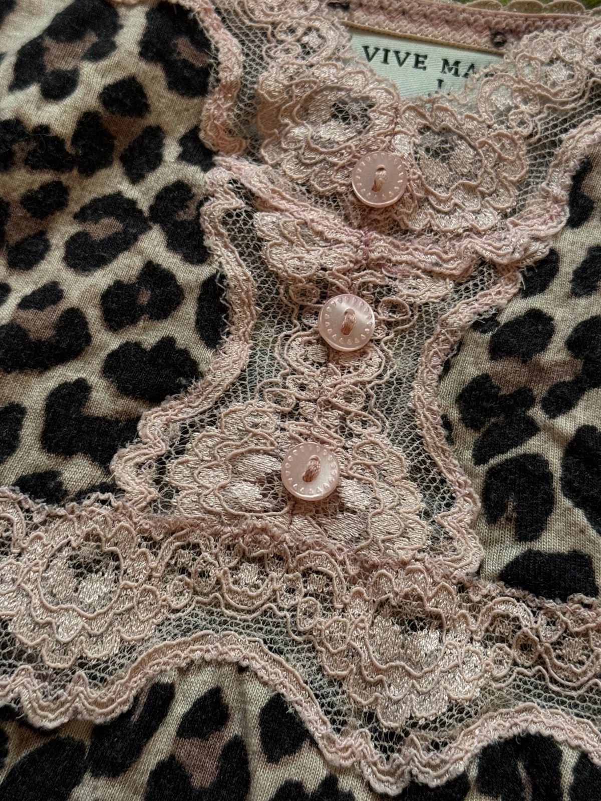 Hysteric Glamour + Vive Maria + avant garde leopard pattern Y2K tank top Size L / US 10 / IT 46 - 3 Thumbnail