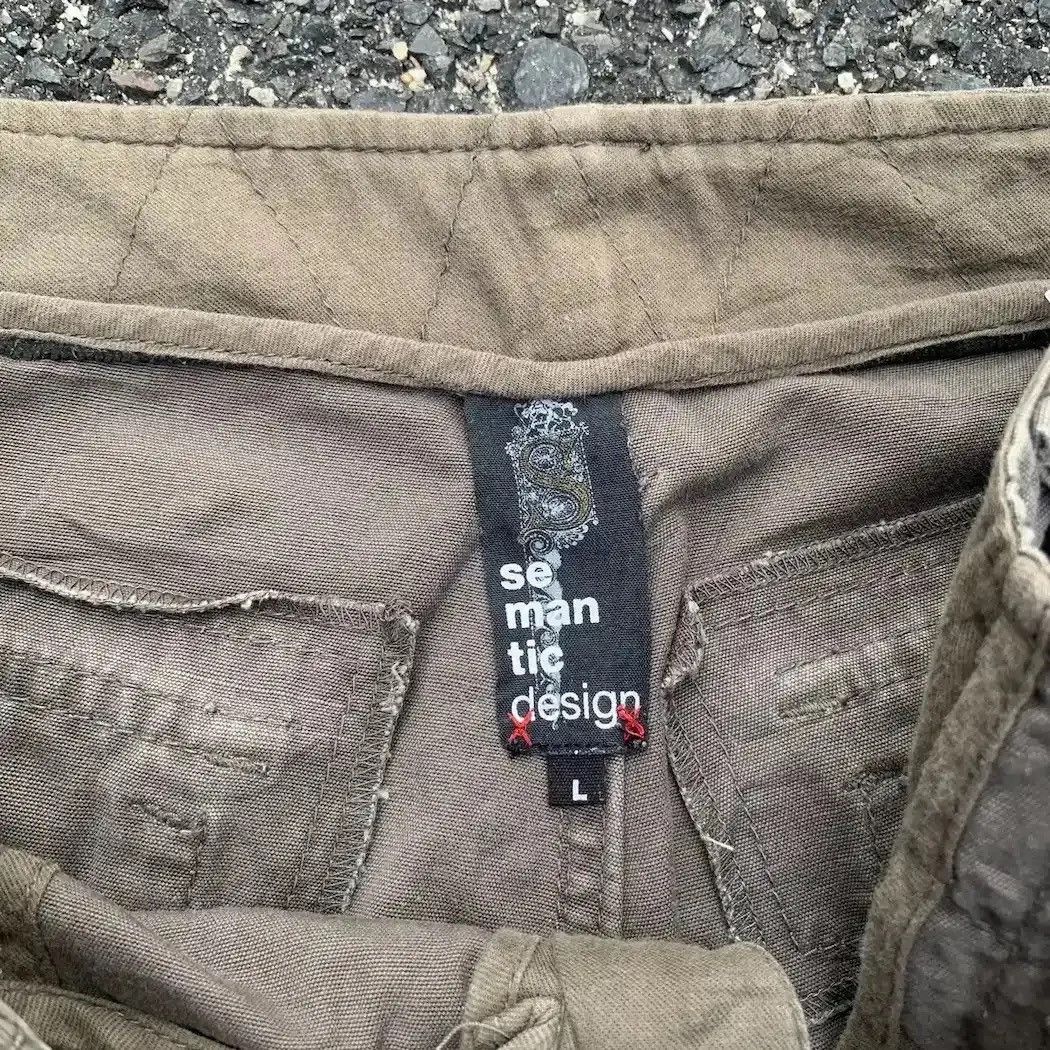 semanticdesign SEMATIC DESIGN Japan 32x30 Utility Faded Trousers Cargo Pant Size US 32 / EU 48 - 11 Thumbnail