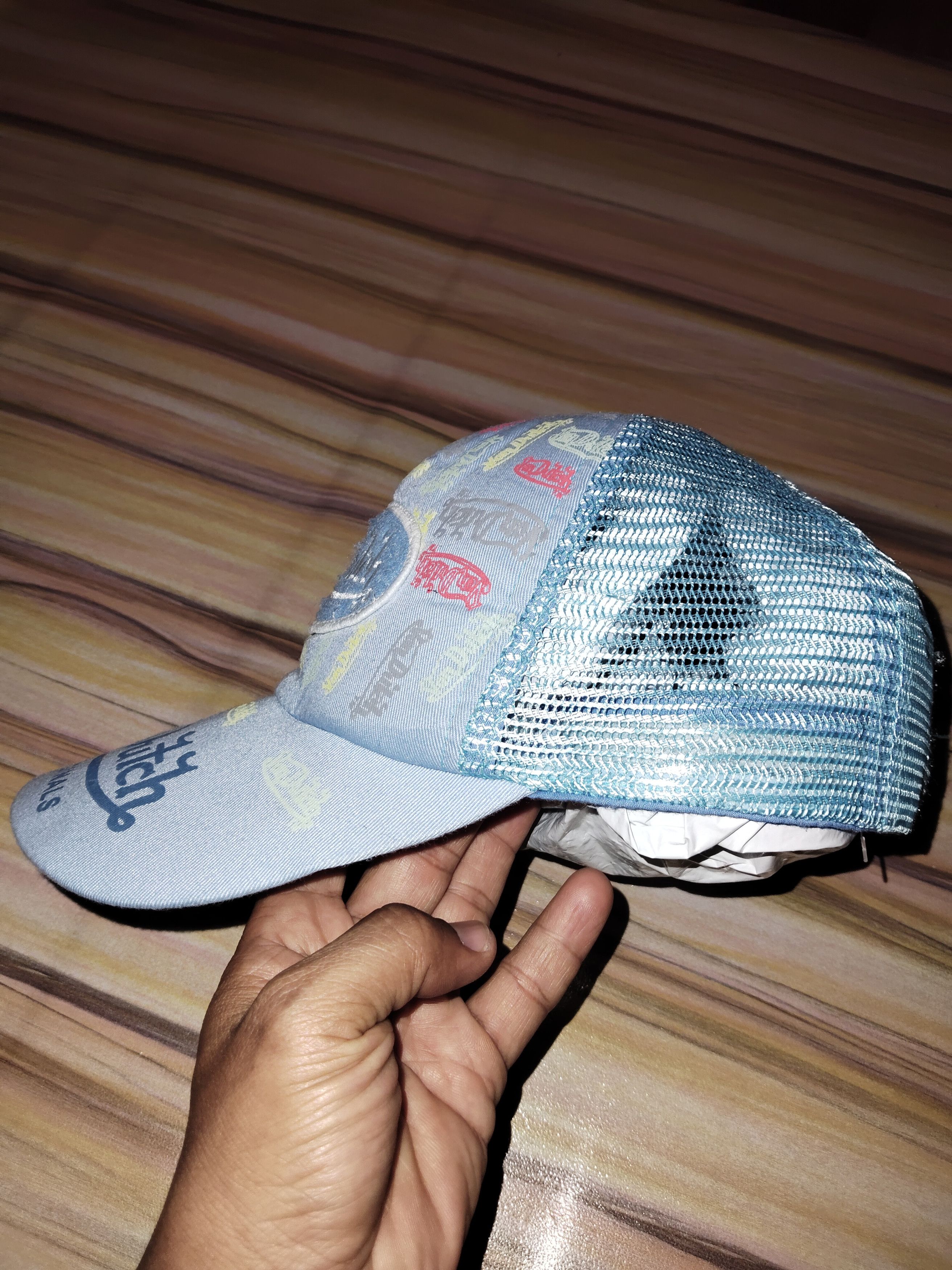 Von Dutch VON DUTCH Spellout Fullprint Trucker Cap Size ONE SIZE - 3 Thumbnail