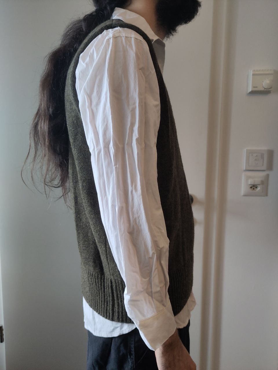 Olive Sweater vest Size US M / EU 48-50 / 2 - 6 Thumbnail