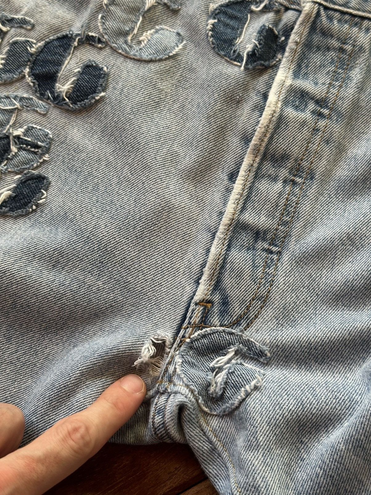 Gallery Dept. Gallery Dept Flooded G Patch Denim (30-31) Size US 31 - 7 Thumbnail