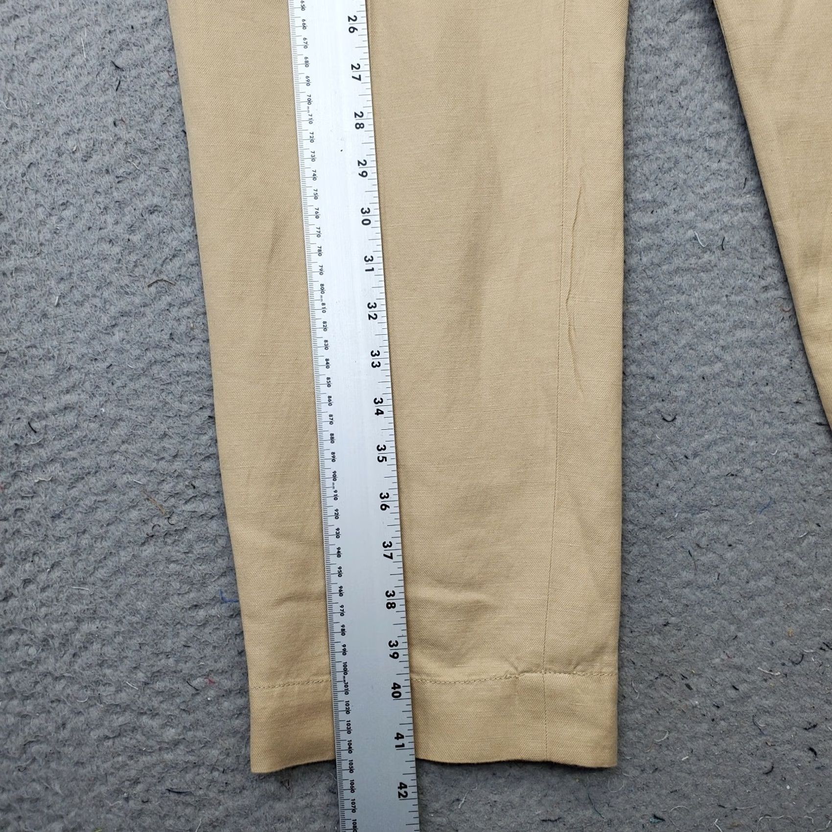 Brooks Brothers Brooks Brothers Mens Straight Chino Pants 38 Tan Pleated Regular Fit casual Business Clothing Size US 38 / EU 54 - 3 Thumbnail