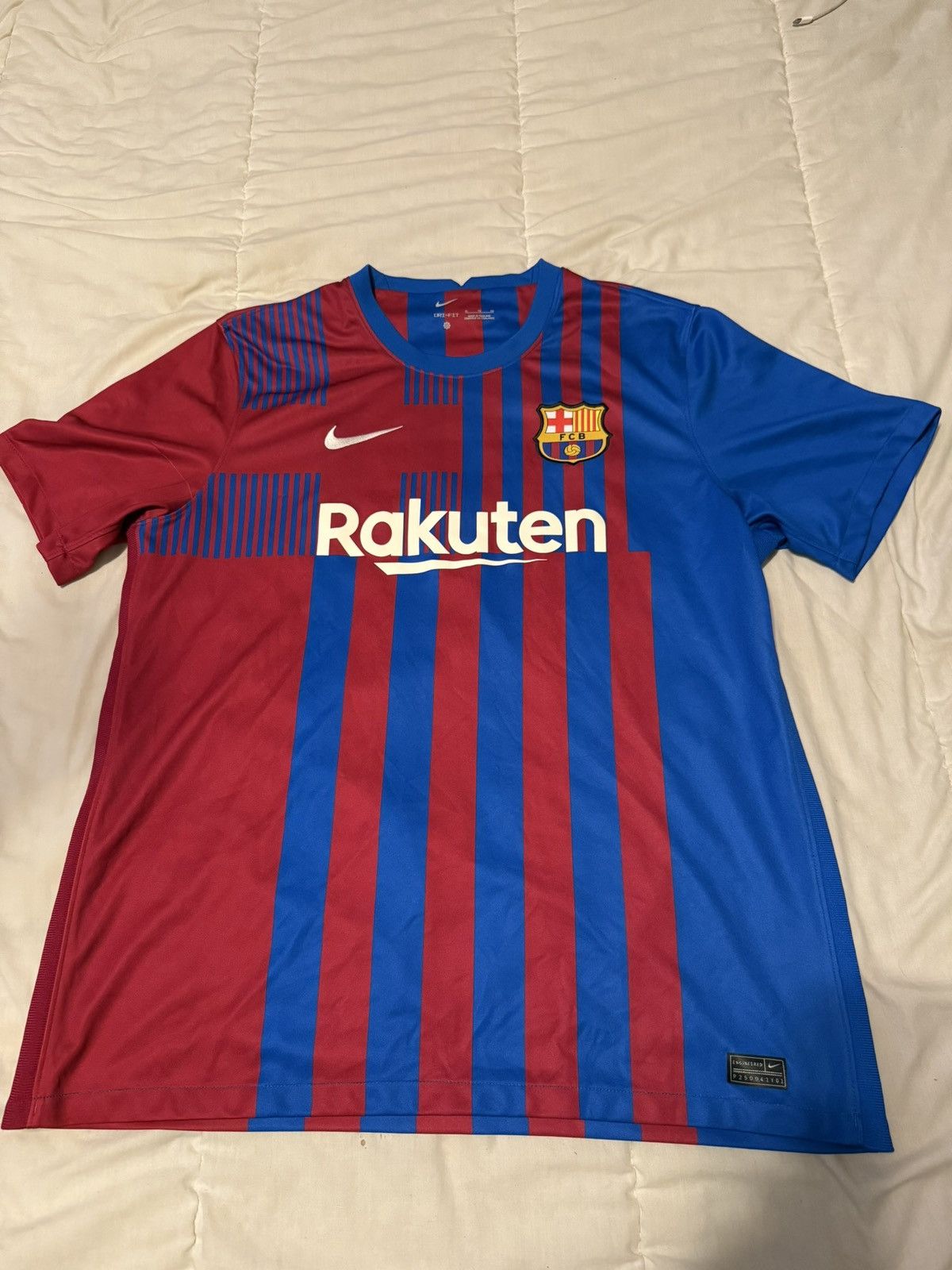 Other F.C. Barcelona 20/21 Jersey Size US XL / EU 56 / 4 - 1 Thumbnail