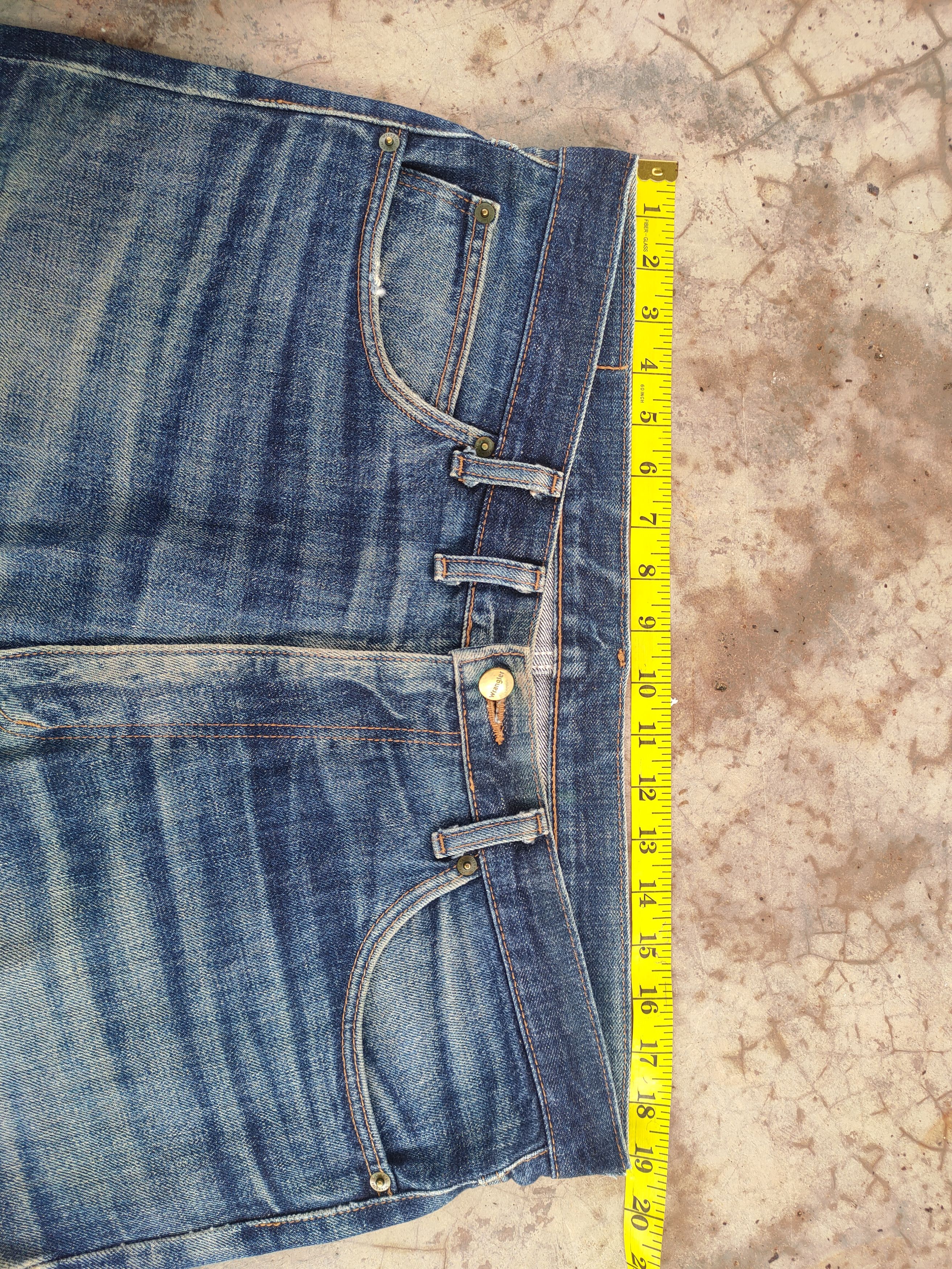 Jean × Vintage × Wrangler VINTAGE WRANGLER FADED DENIM JEANS PANTS W38 Size US 38 / EU 54 - 6 Thumbnail