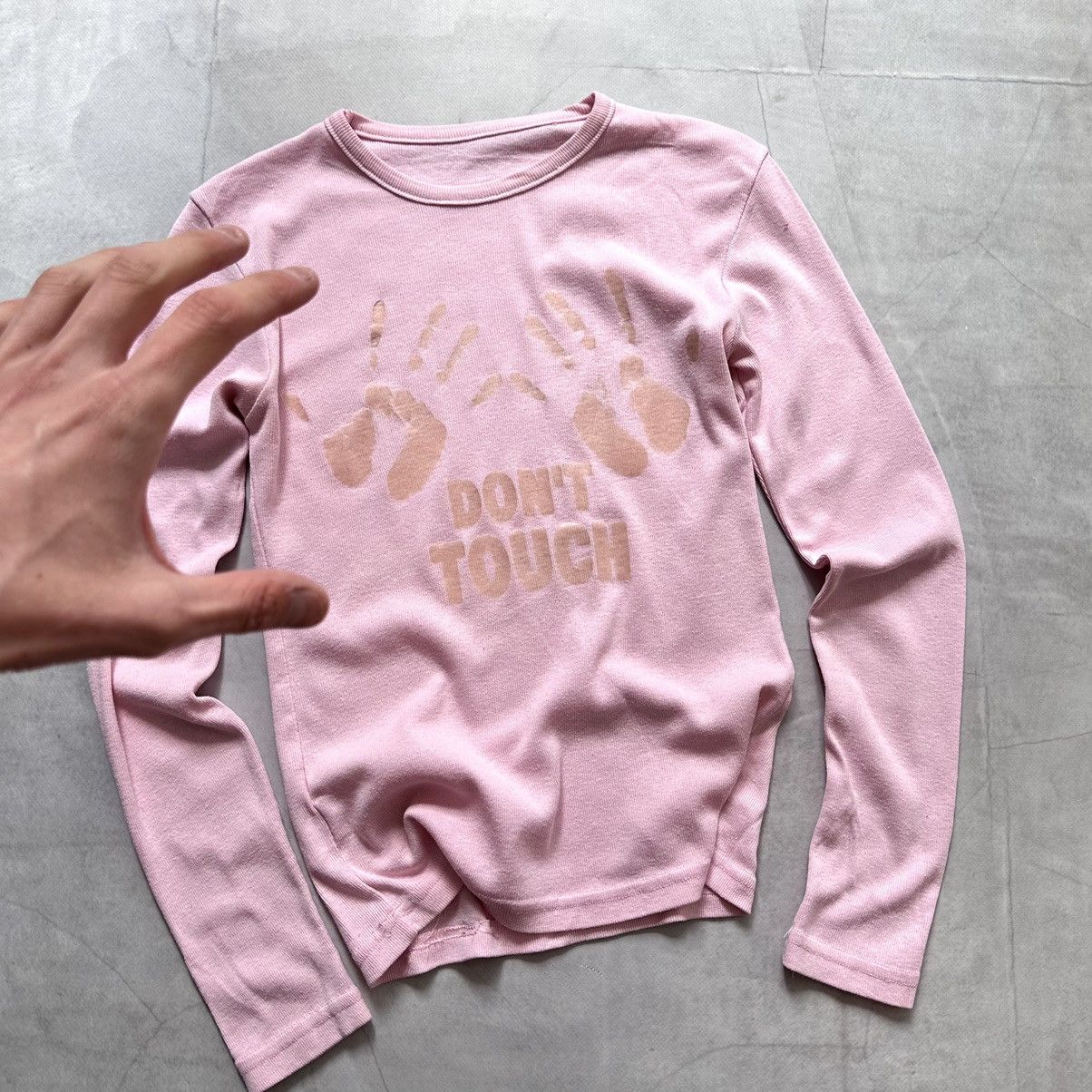 Hysteric Glamour Y2K Dont Touch Cop Copine Vibe Long Sleeve T Shirt Size S / US 4 / IT 40 - 3 Thumbnail